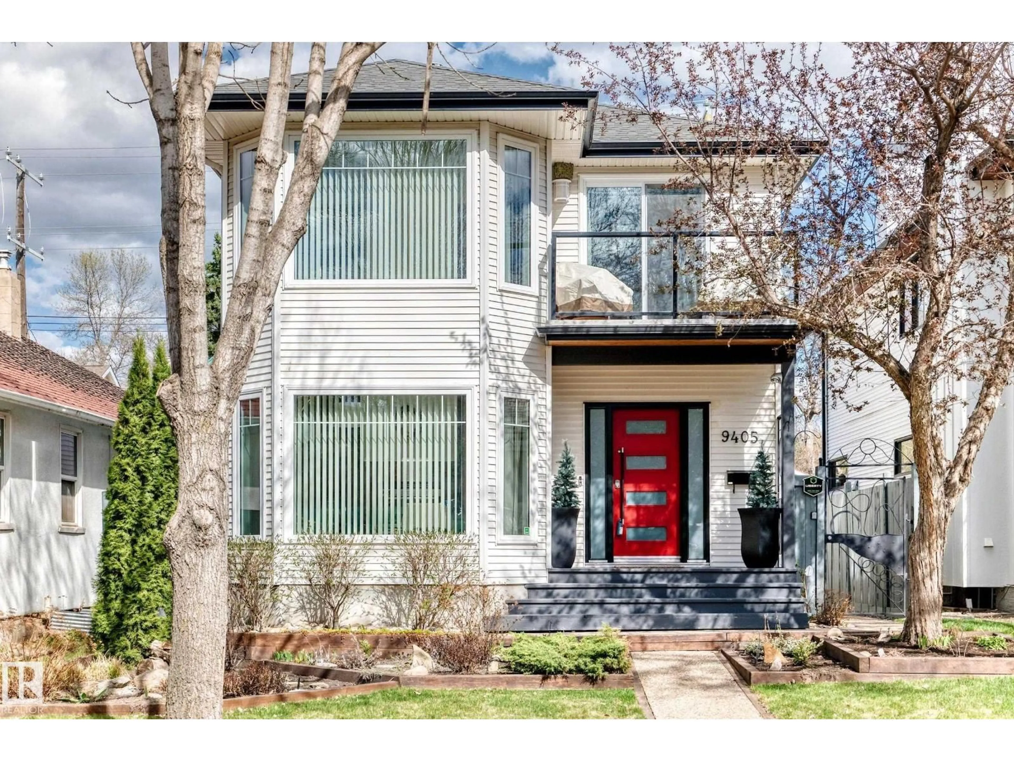 Home with brick exterior material, street for NW - 9405 101 ST, Edmonton Alberta T5K0W5