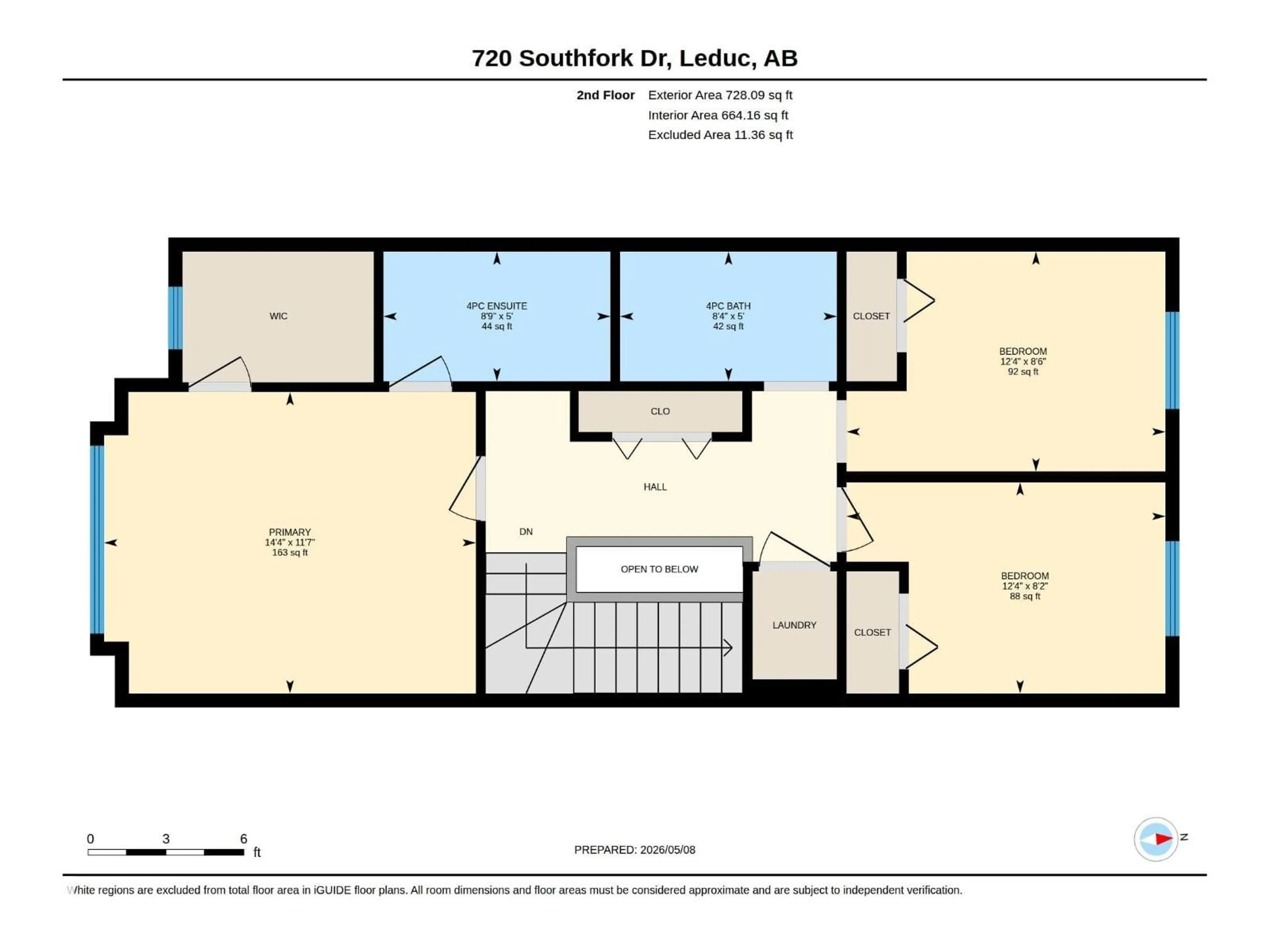 Floor plan for 720 SOUTHFORK DRIVE, Leduc Alberta T9E1V3