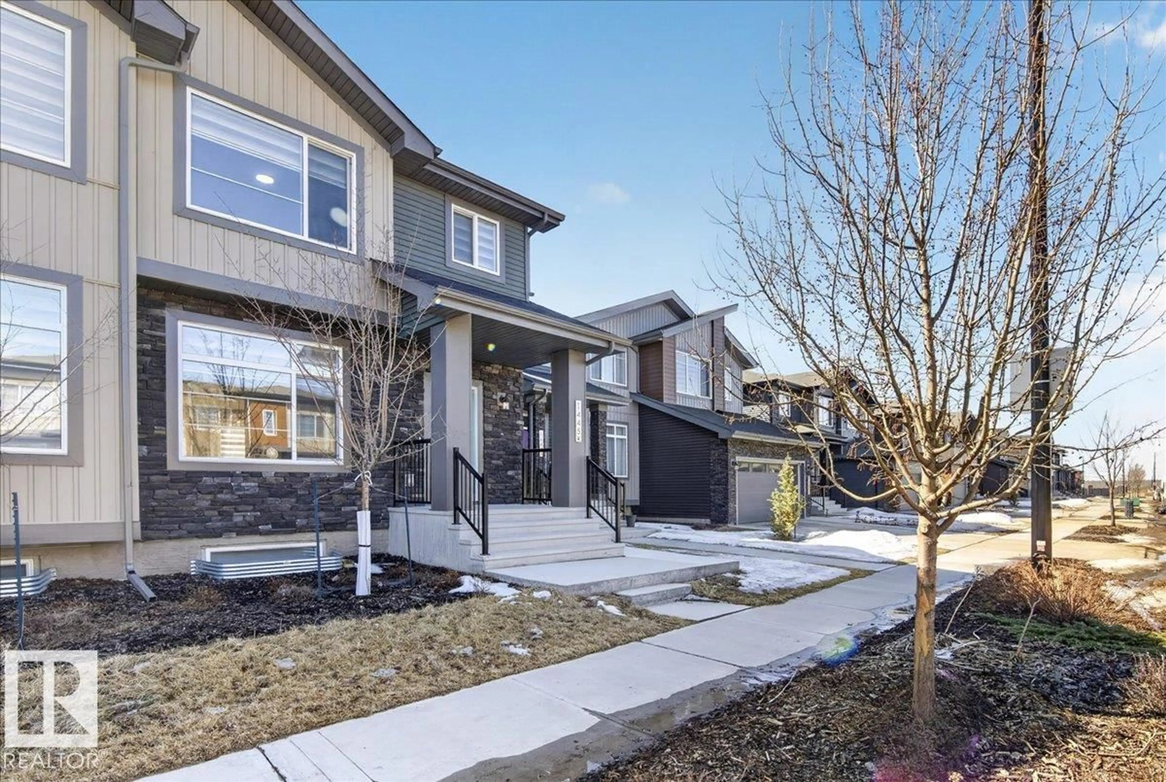 Home with brick exterior material, street for SW SW - 1445 KESWICK DR, Edmonton Alberta T6W4Y8