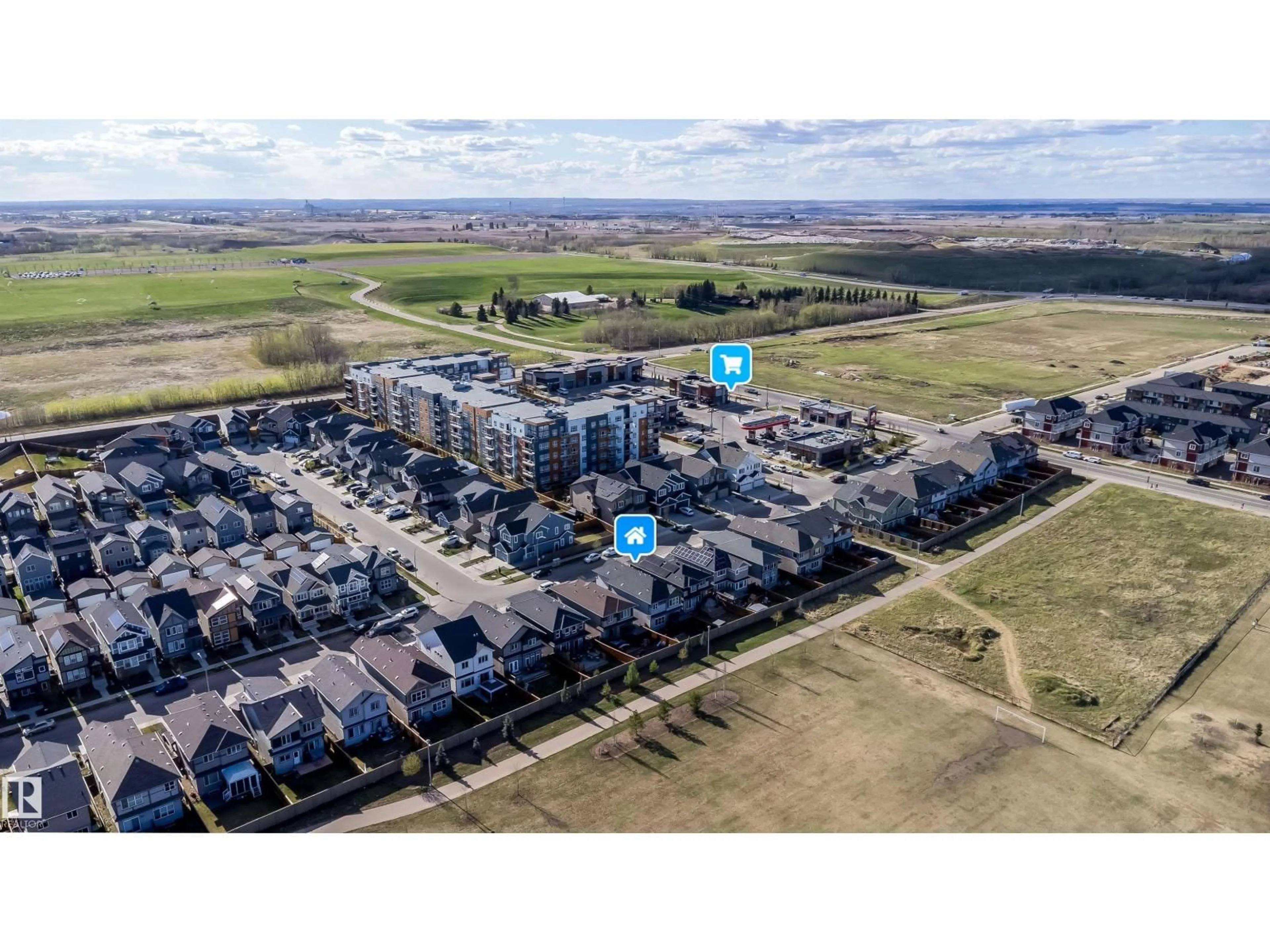 A pic from outside/outdoor area/front of a property/back of a property/a pic from drone, unknown for NW - 9651 229 ST, Edmonton Alberta T5T7M7