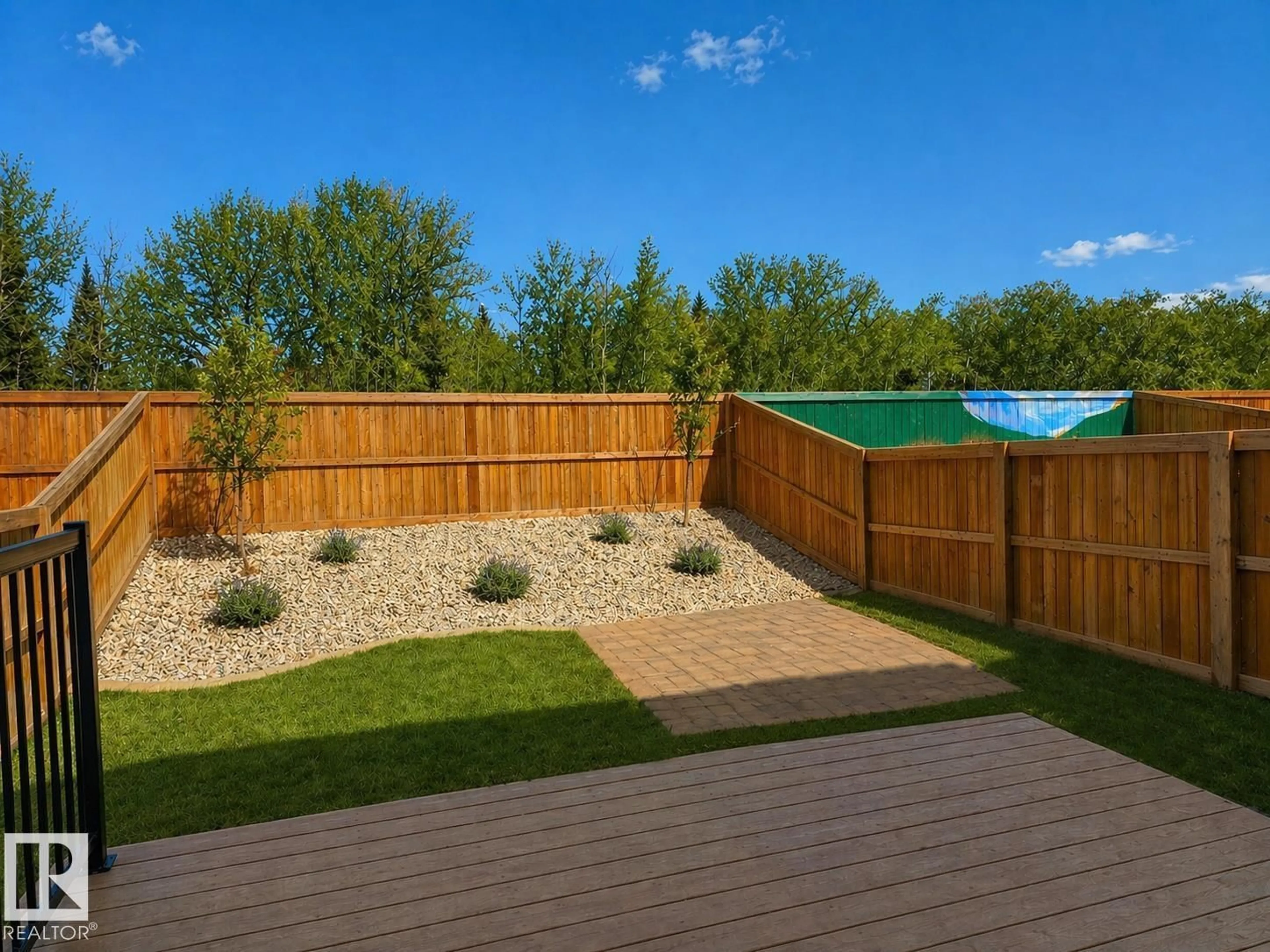 Patio, water/lake/river/ocean view for 74 ROYAL ST, St. Albert Alberta T8N7X4