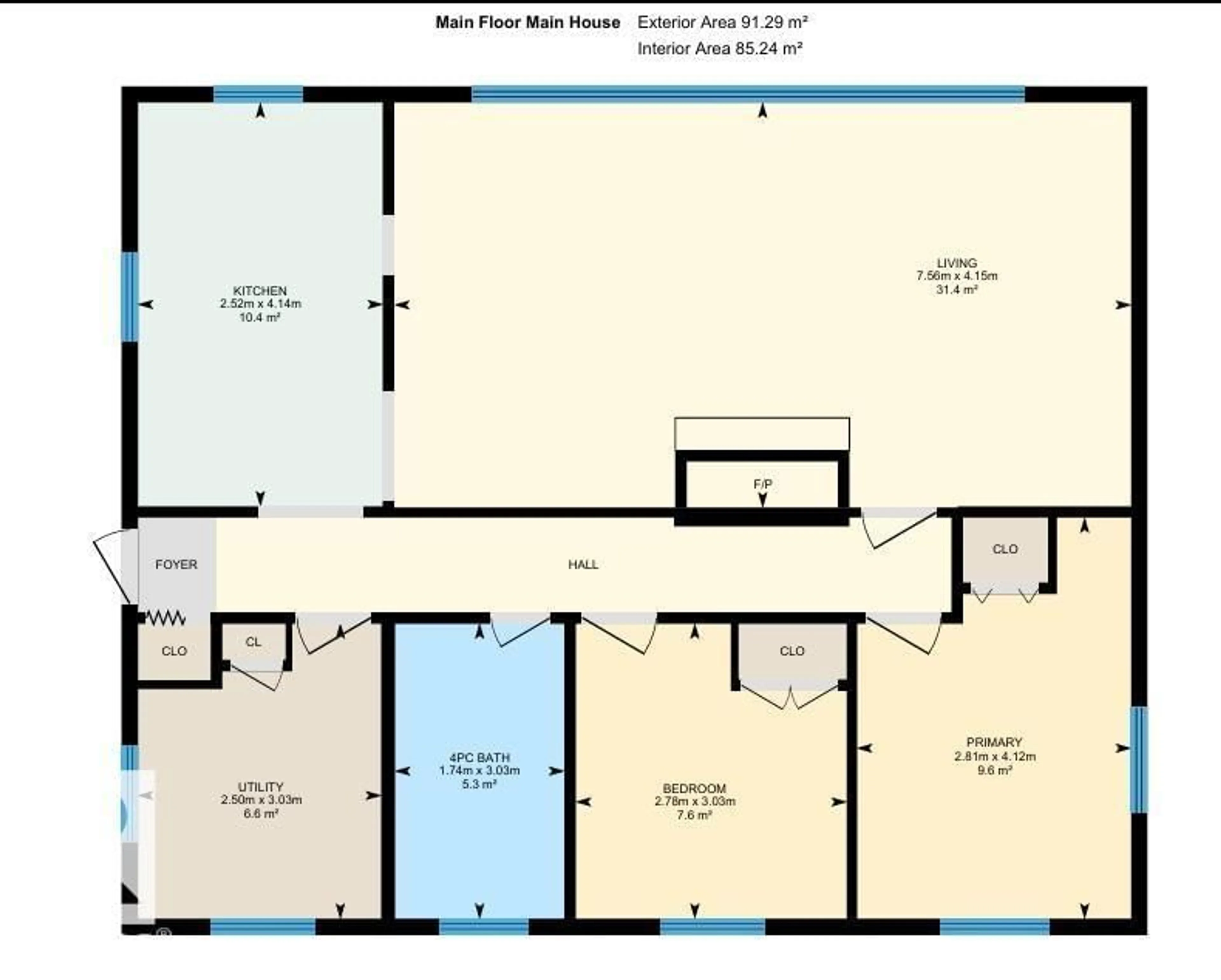 Floor plan for 60 BEACH AVE, Rural Leduc County Alberta T0C2C0