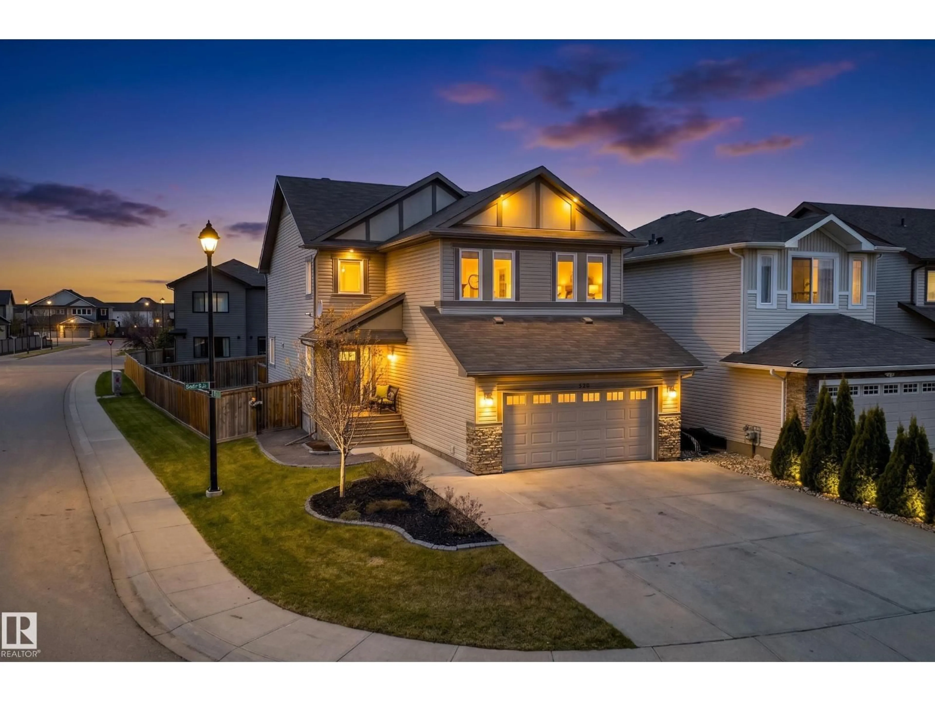 Home with brick exterior material, street for 530 174A ST, Edmonton Alberta T6W2A6