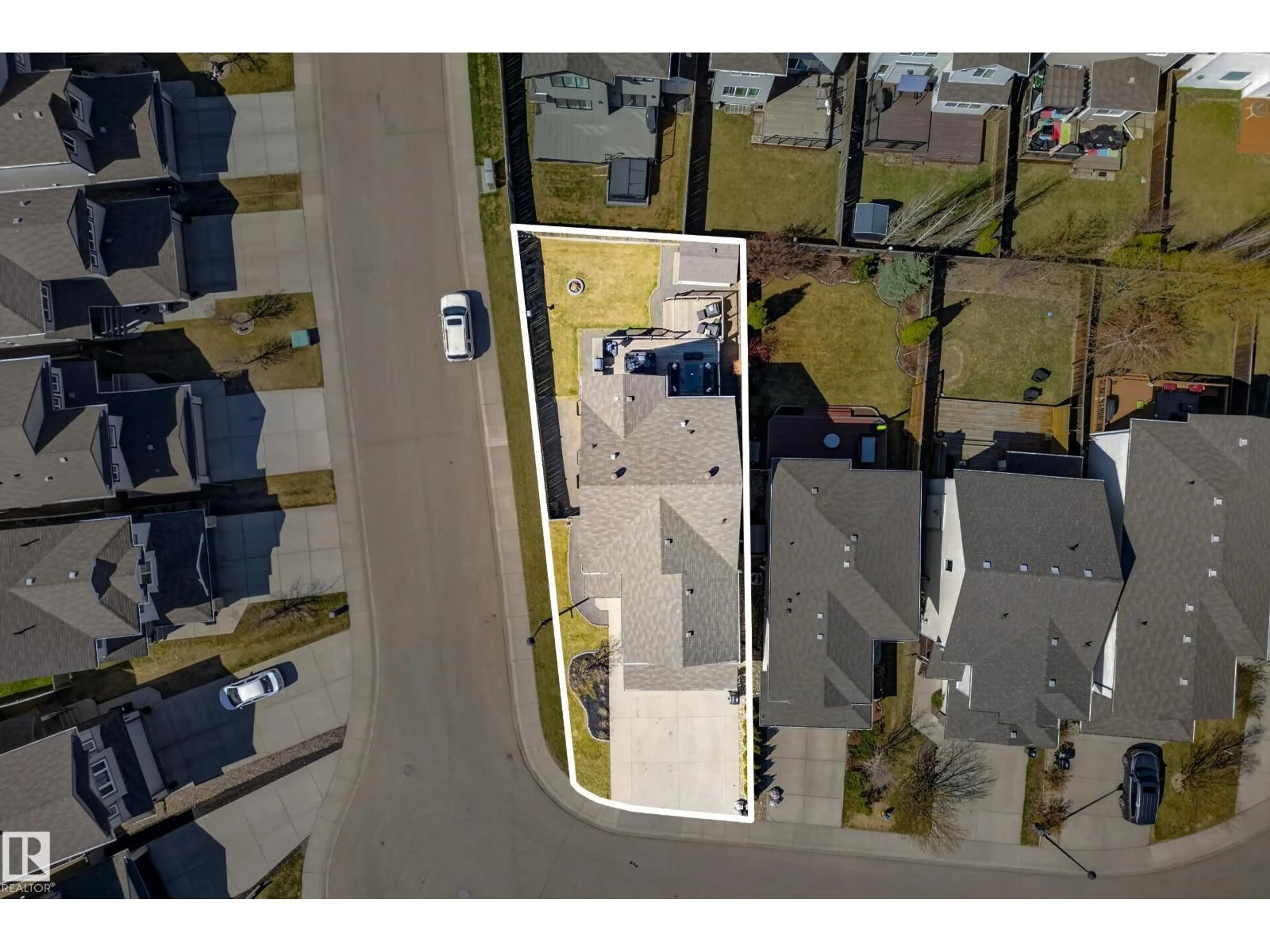 A pic from outside/outdoor area/front of a property/back of a property/a pic from drone, city buildings view from balcony for 530 174A ST, Edmonton Alberta T6W2A6