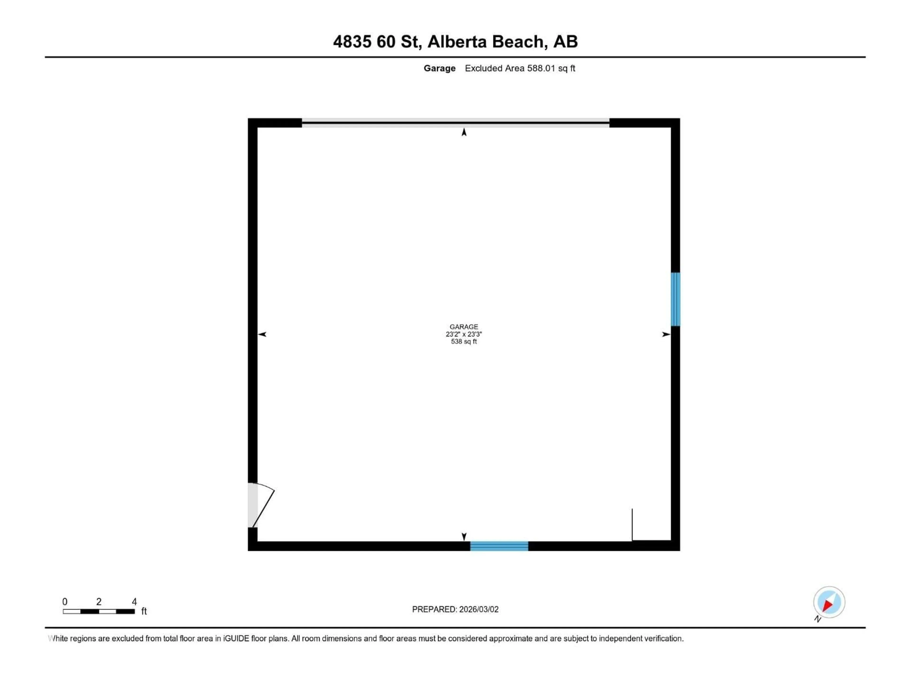 Floor plan for 4835 60 ST, Rural Lac Ste. Anne County Alberta T0E0A0