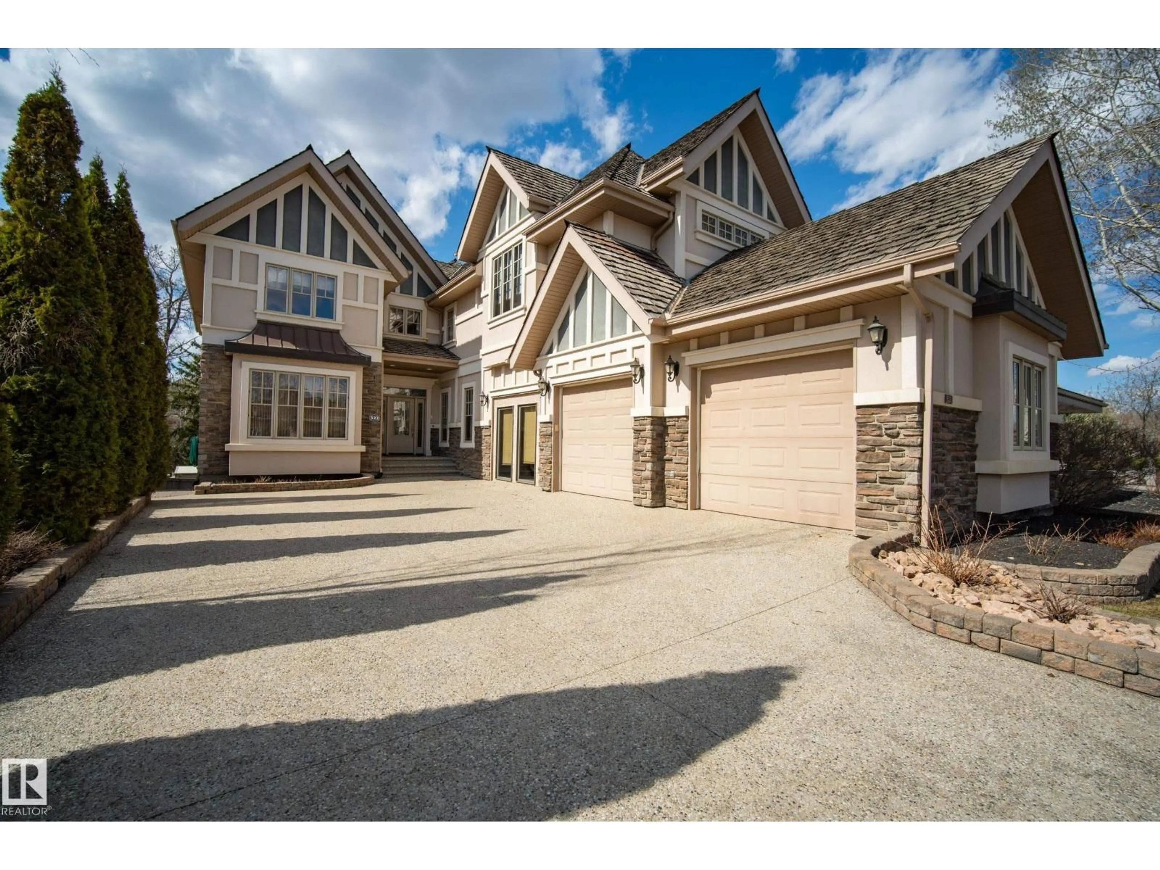 Home with brick exterior material, street for 322 CALDWELL CL, Edmonton Alberta T6M2W9