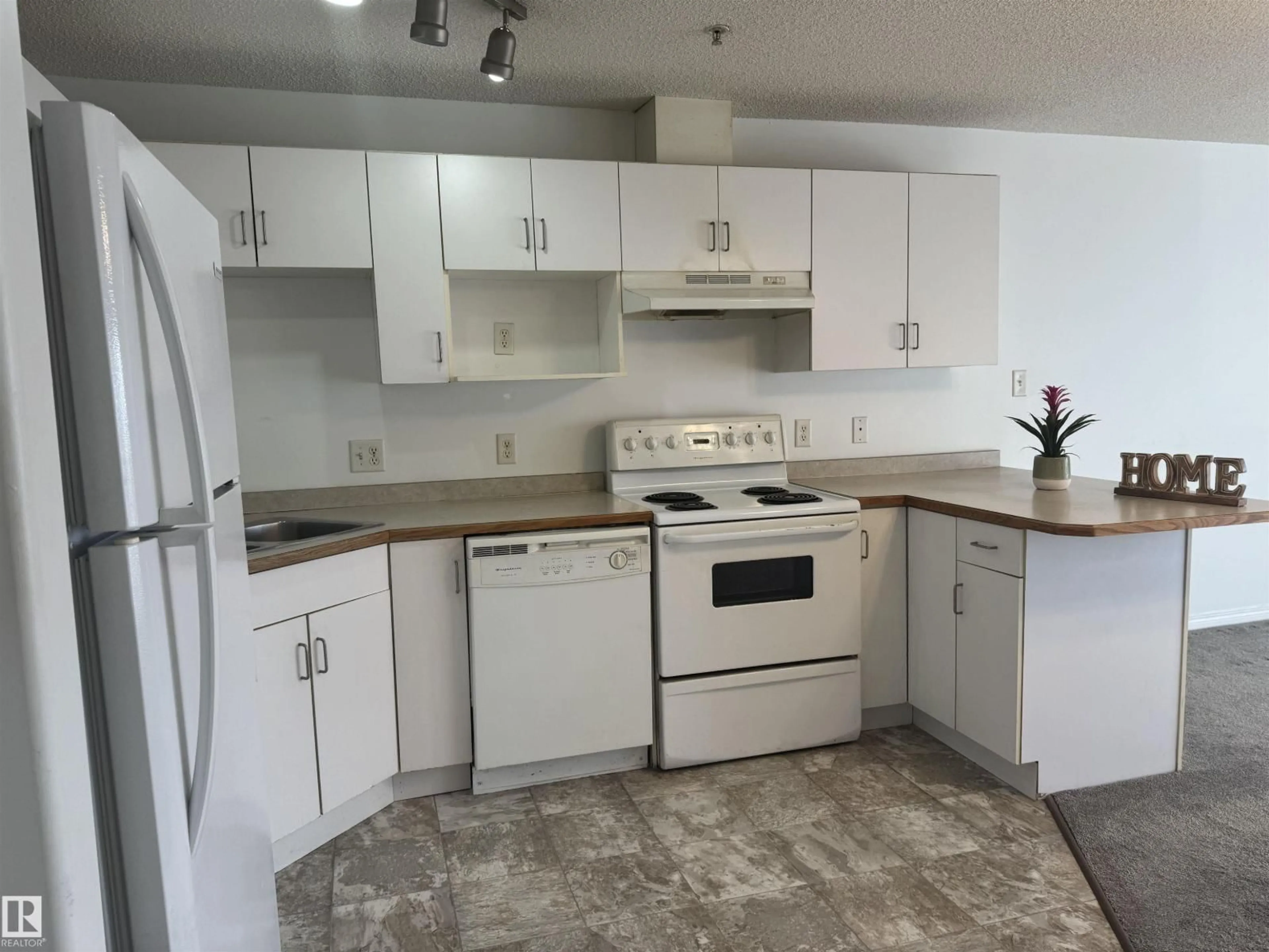 Standard kitchen, ceramic/tile floor for #210 - 11325 83 ST, Edmonton Alberta T5B4W5