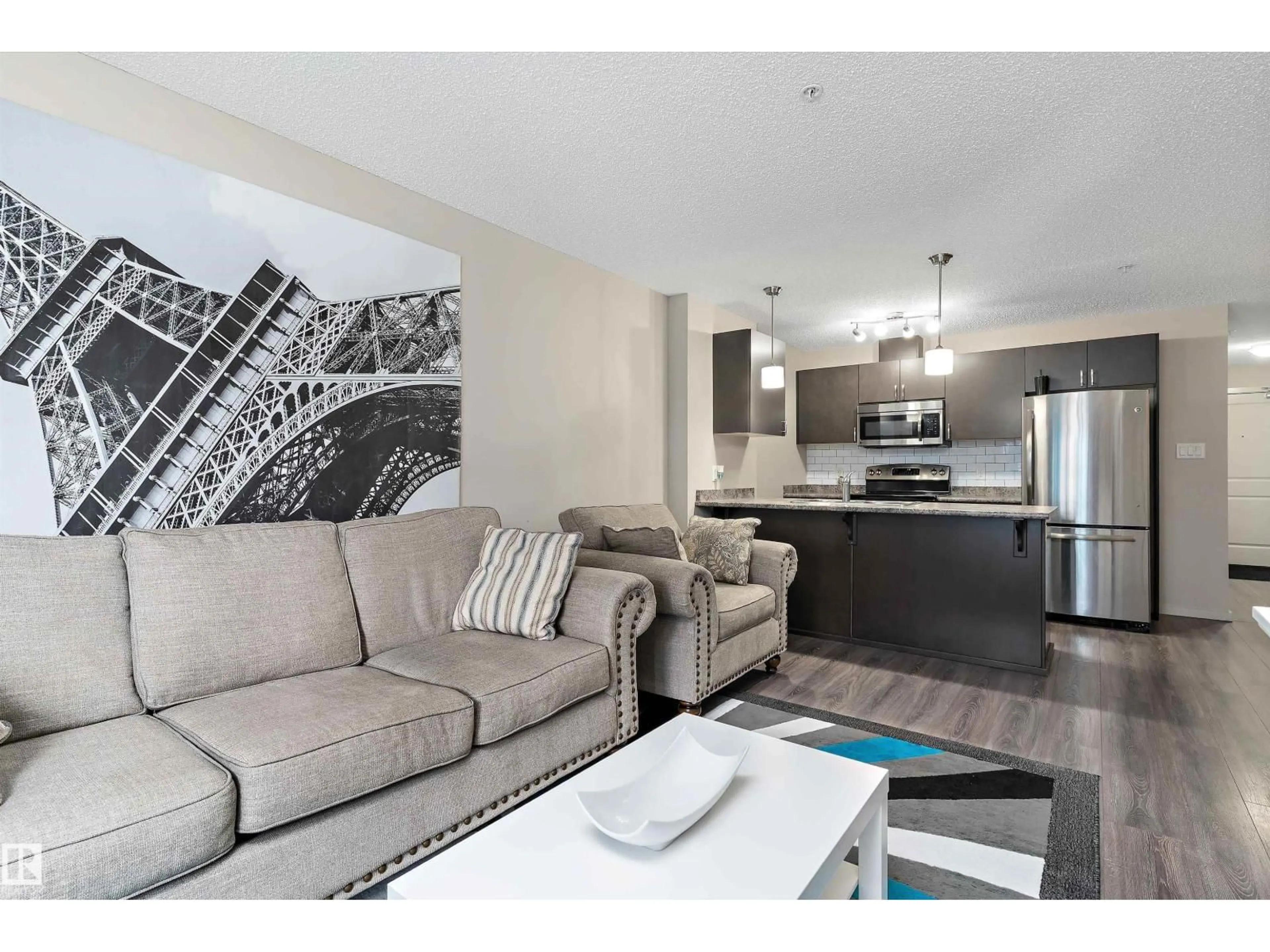 Living room with furniture, unknown for #221 - 344 WINDERMERE RD, Edmonton Alberta T6W2P2