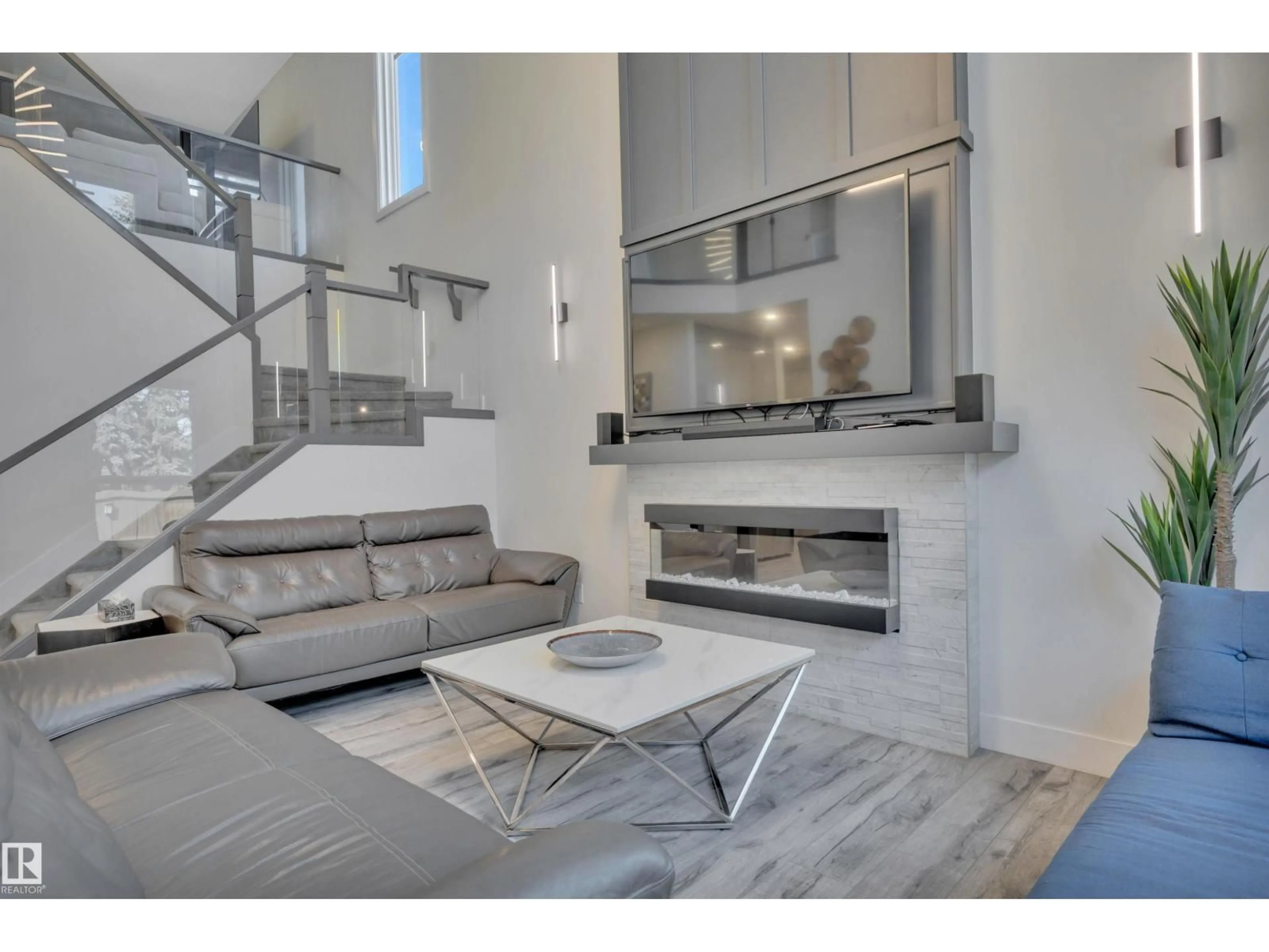 Living room with furniture, unknown for 1152 CHRISTIE VISTA, Edmonton Alberta T6W4S5