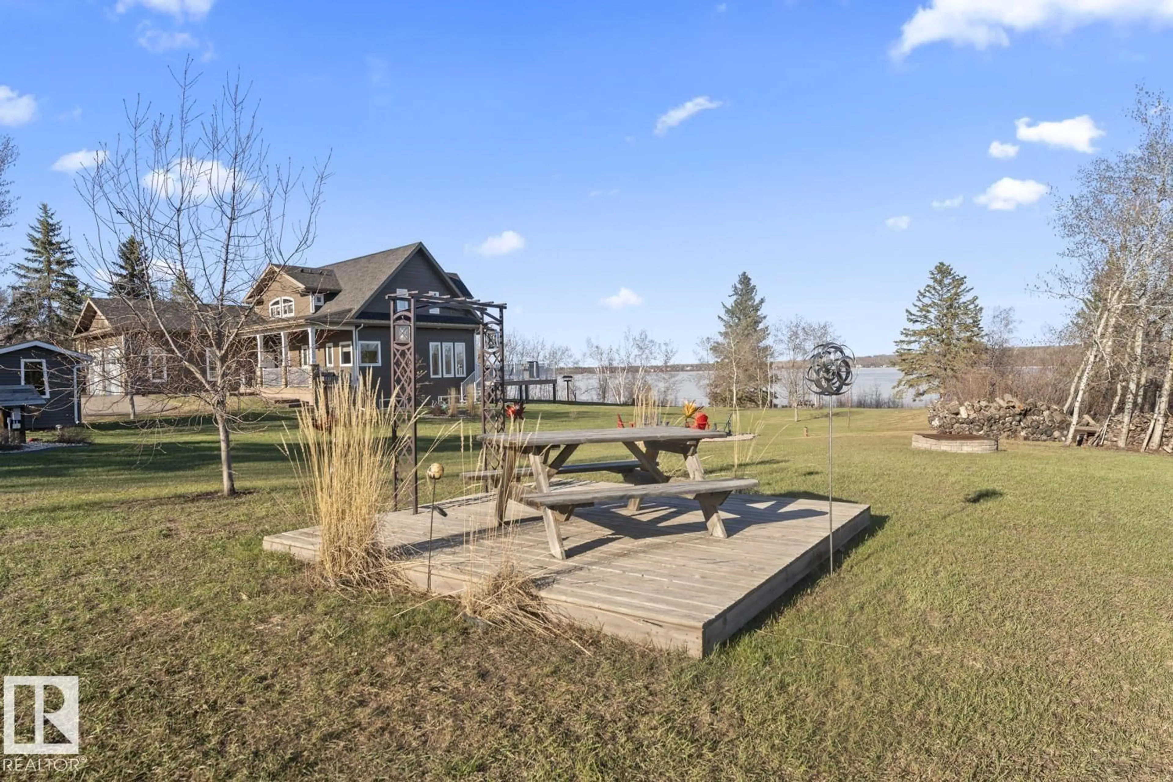 Patio, water/lake/river/ocean view for #3 - 46526 TWP ROAD 604 A, Rural Bonnyville M.D. Alberta T9N2J1