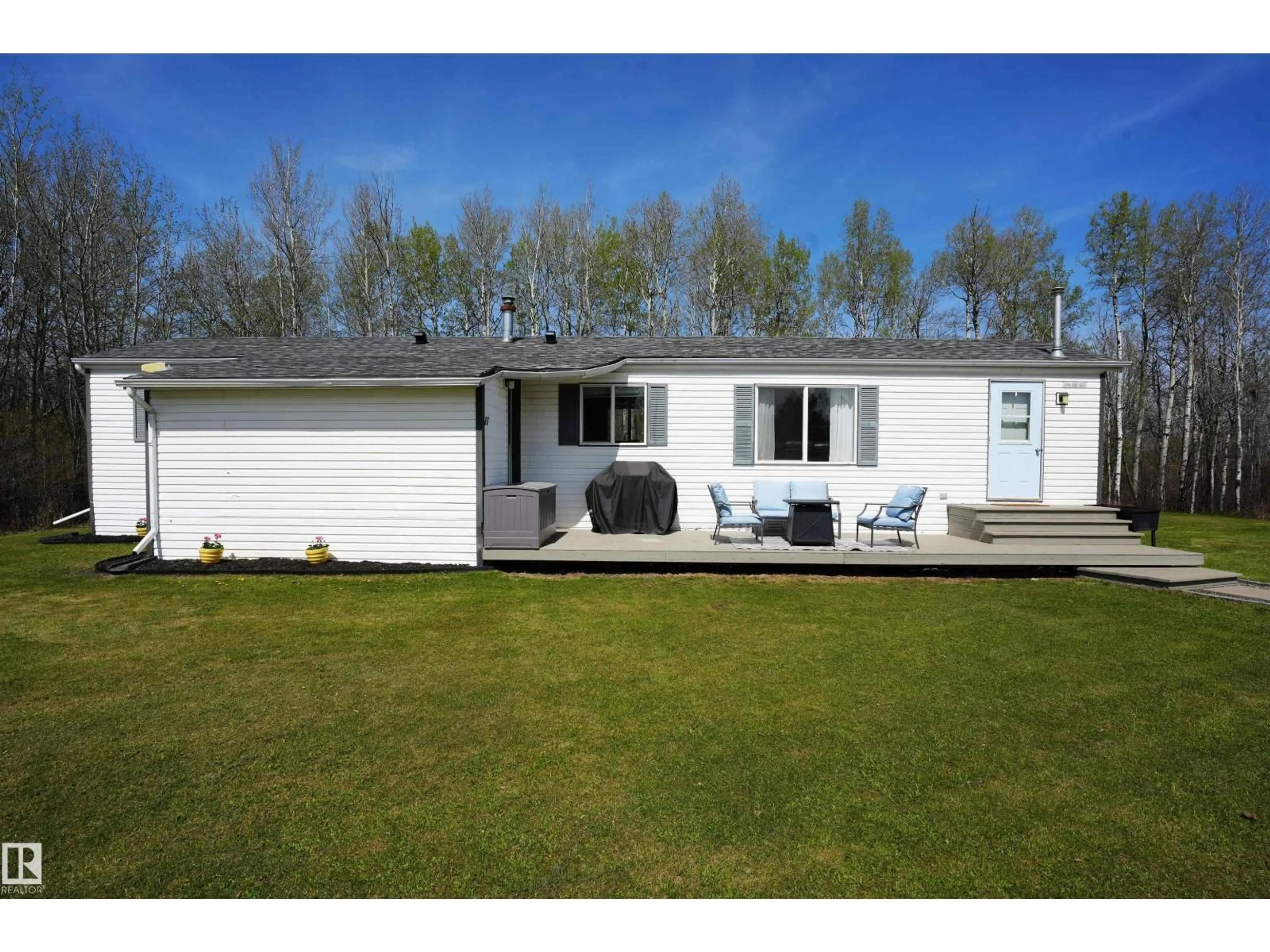Home with vinyl exterior material, street for #11 - 27420 TWP ROAD 544, Rural Sturgeon County Alberta T8R2B4