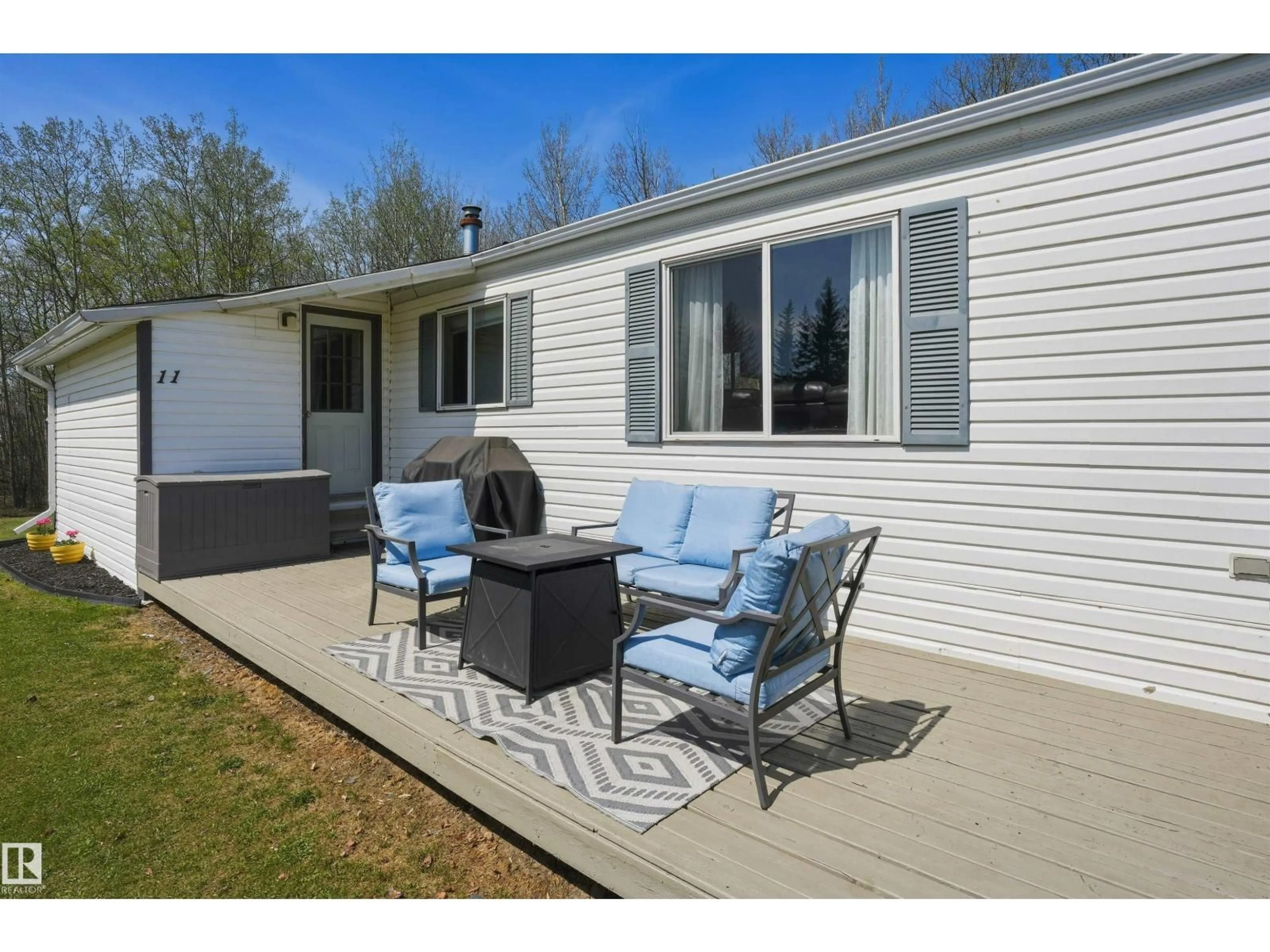 Patio, unknown for #11 - 27420 TWP ROAD 544, Rural Sturgeon County Alberta T8R2B4