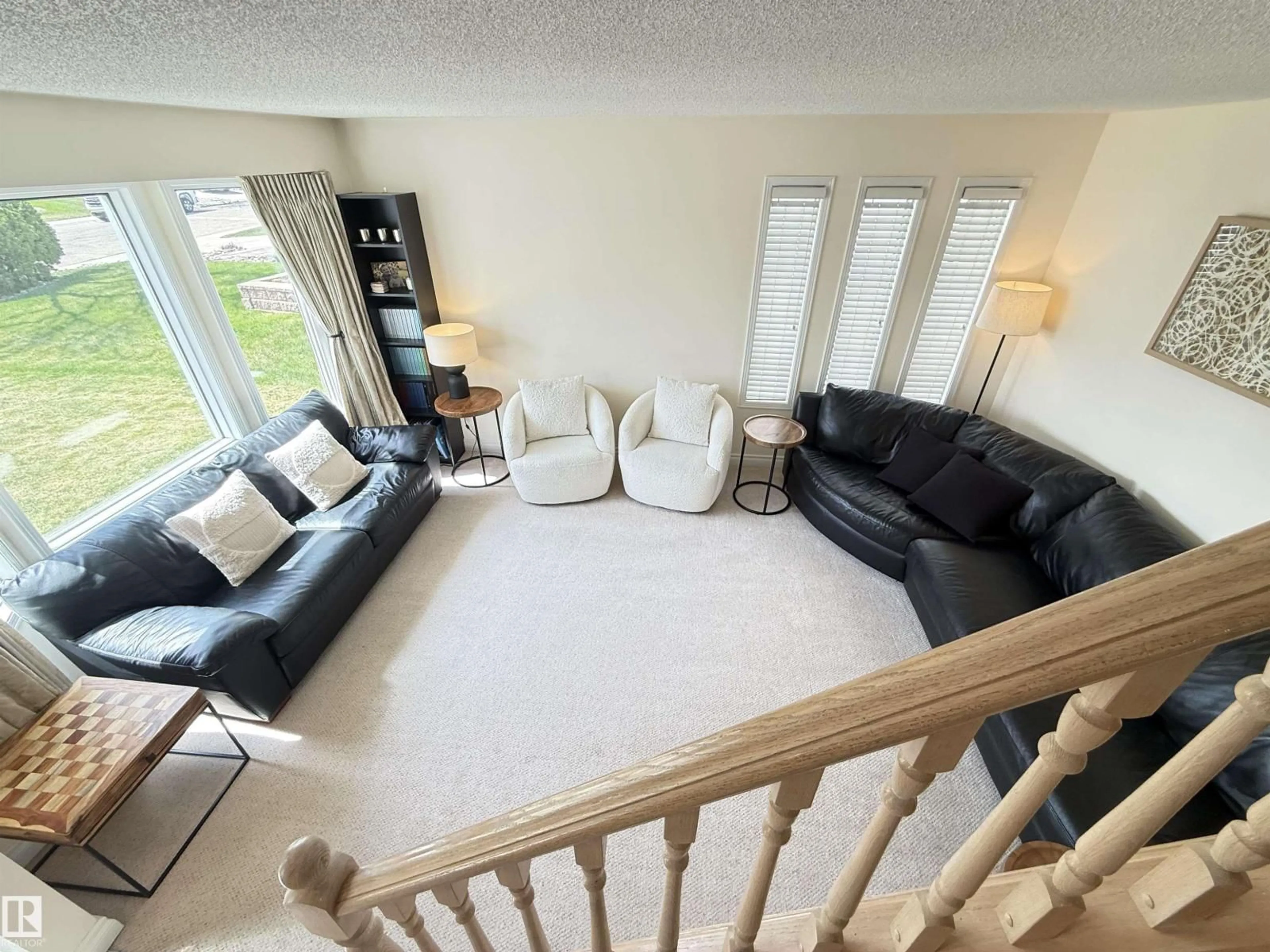 Living room with furniture, unknown for 13 CANYON DR, Sherwood Park Alberta T8H1N3