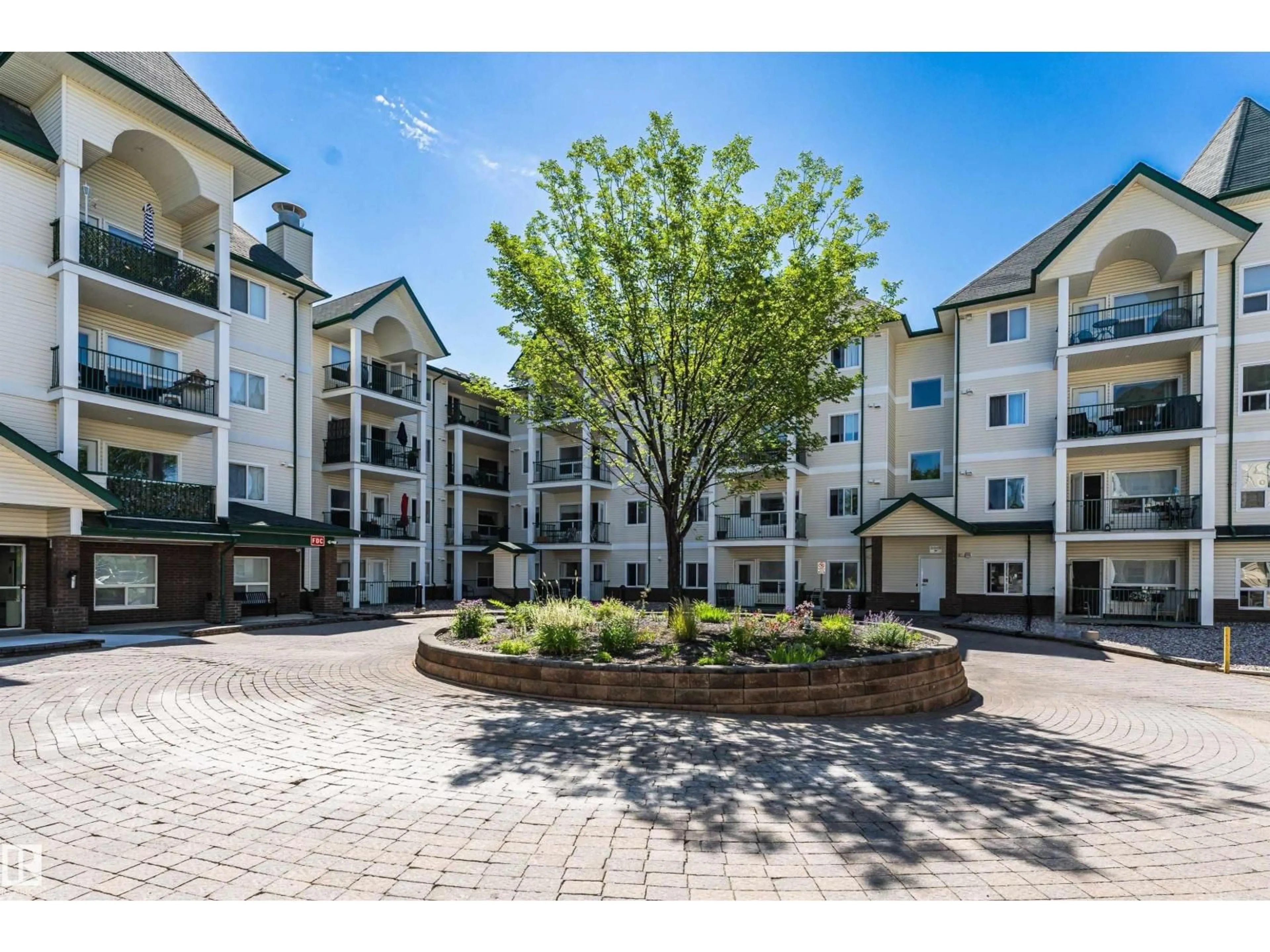 A pic from outside/outdoor area/front of a property/back of a property/a pic from drone, unknown for #423 - 13625 34 ST, Edmonton Alberta T5A0E3