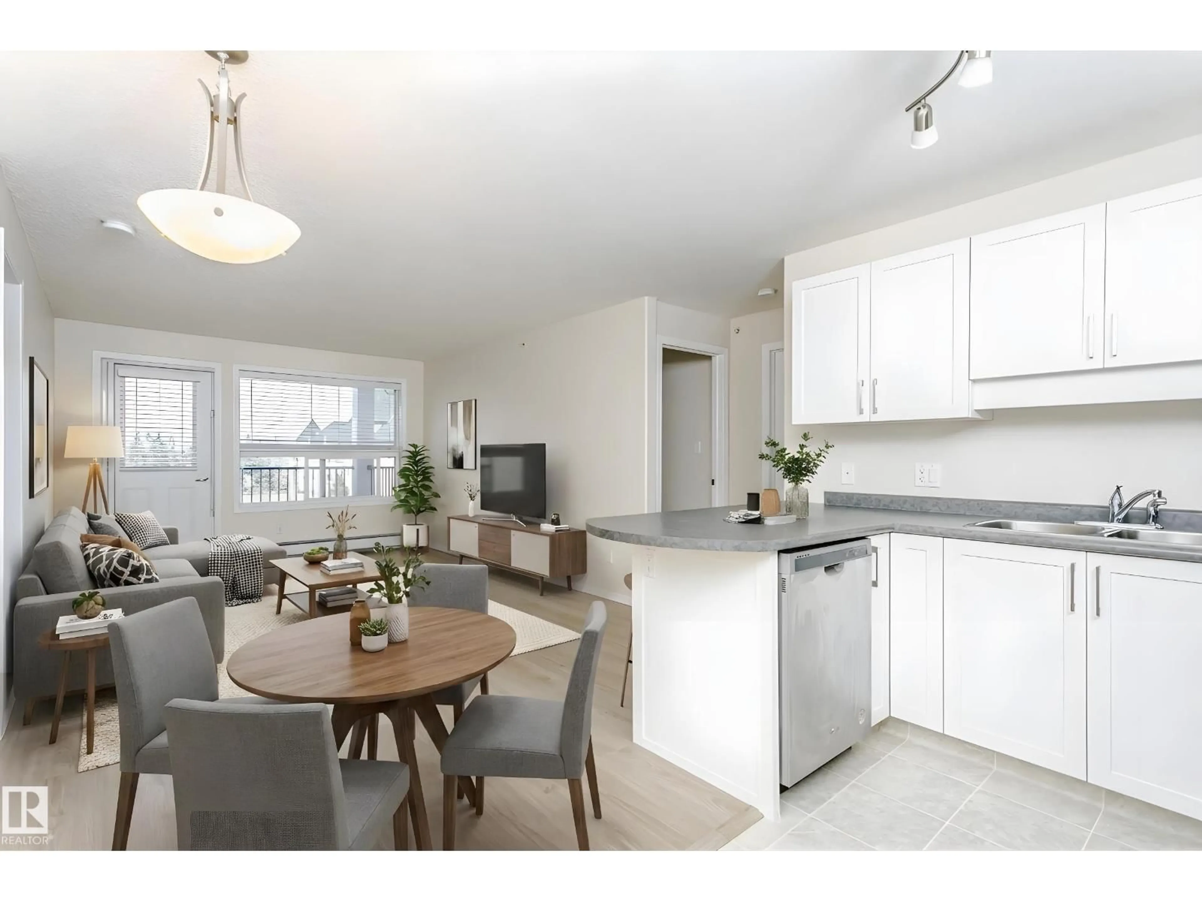 Open concept kitchen, unknown for #423 - 13625 34 ST, Edmonton Alberta T5A0E3
