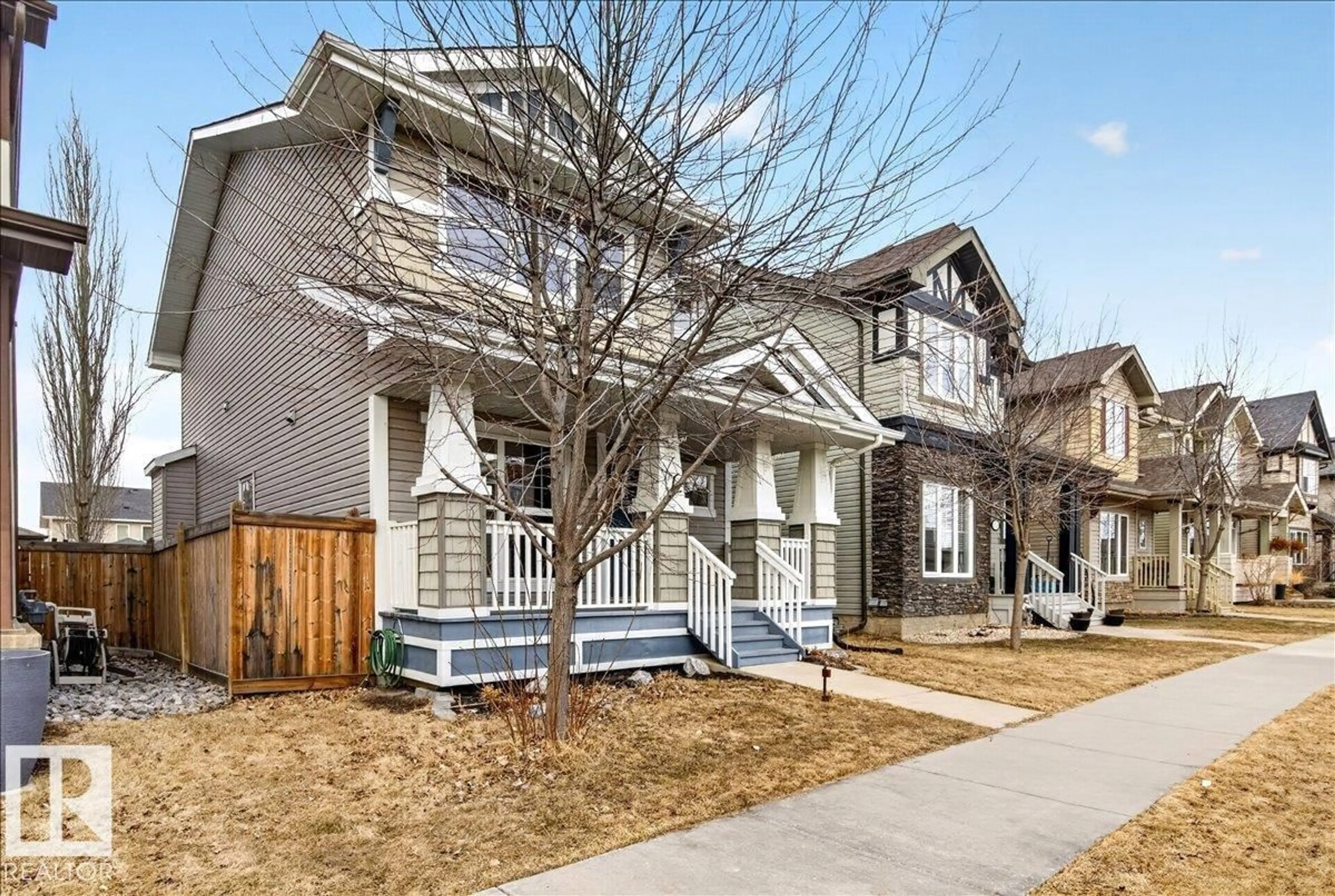 Home with brick exterior material, street for SW - 1530 CHAPMAN WY, Edmonton Alberta T6W0Z1