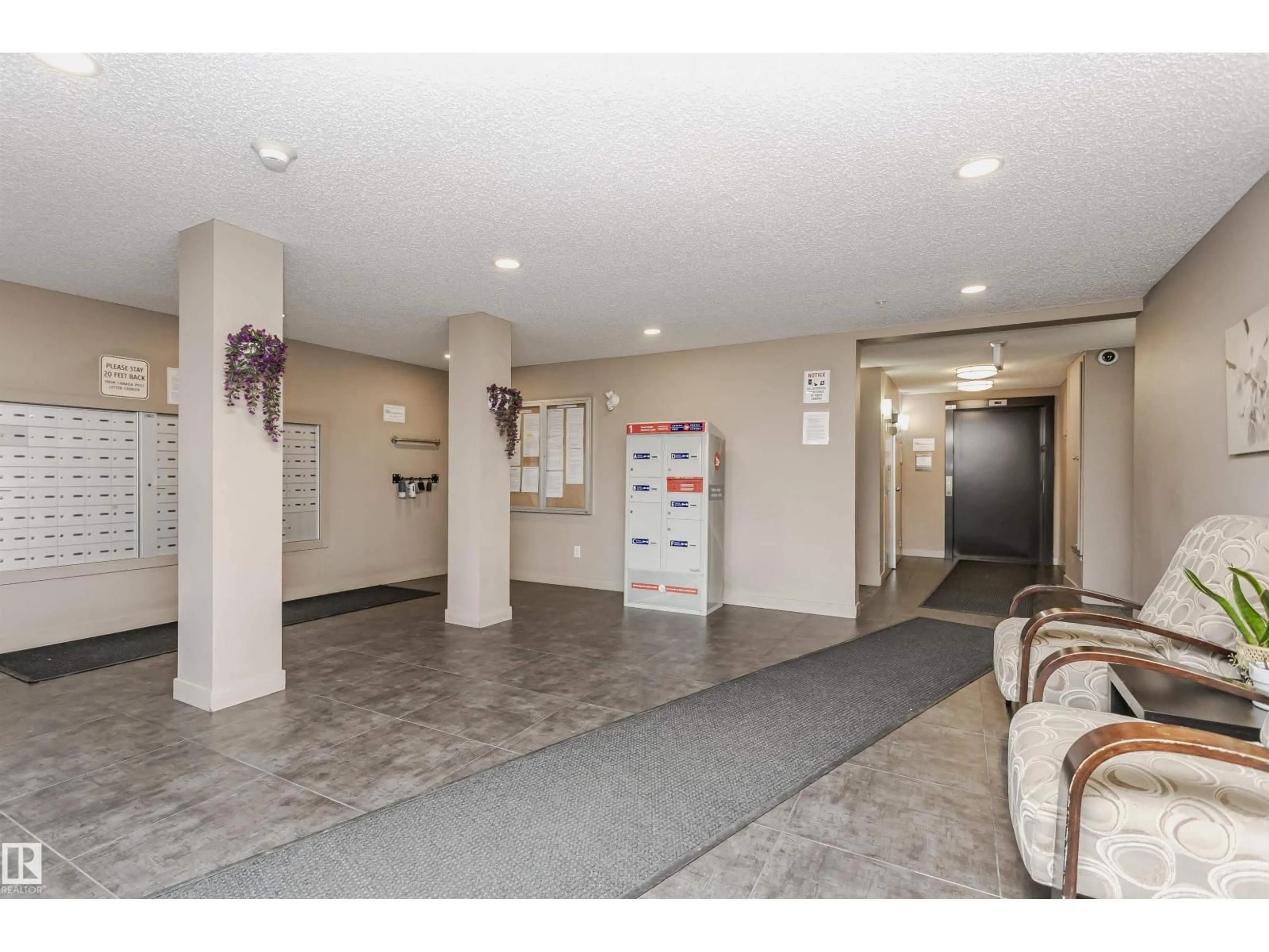 Indoor foyer for #304 - 274 MCCONACHIE DR, Edmonton Alberta T5Y3N4