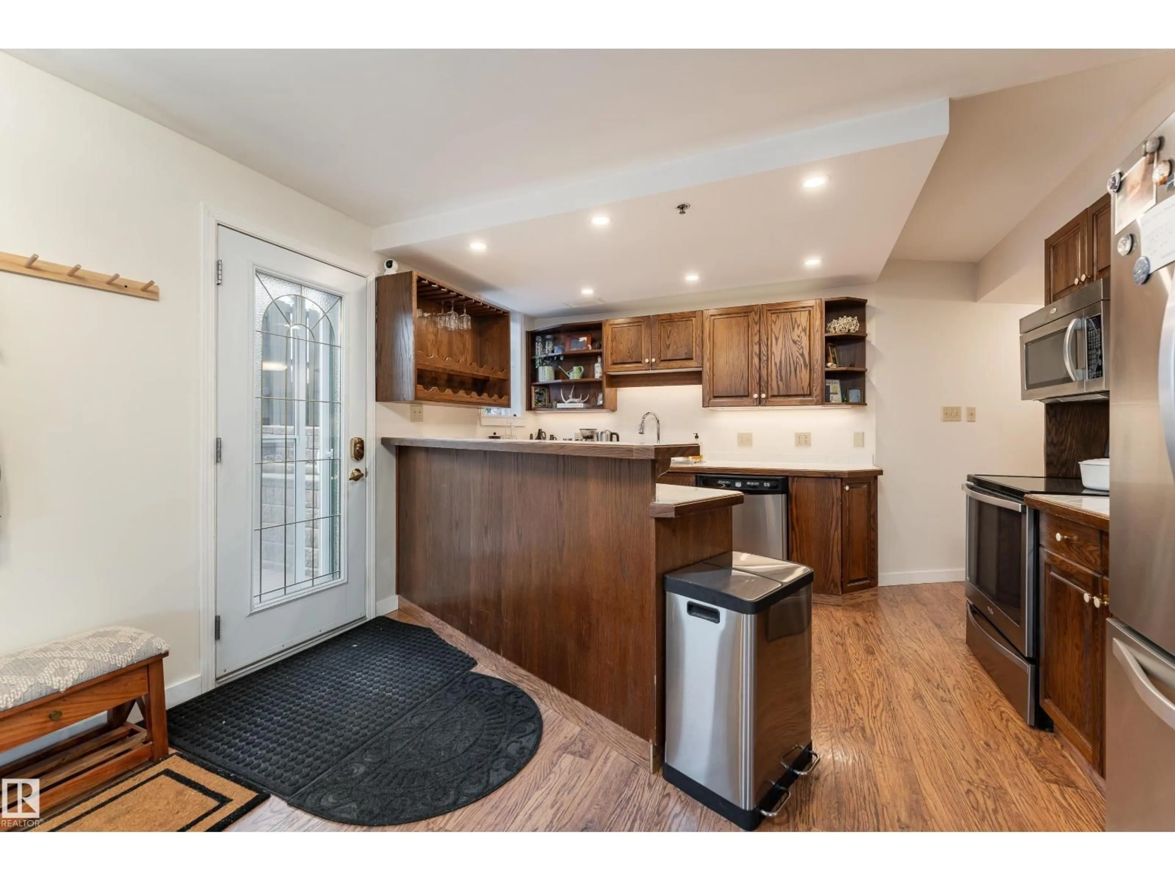 Open concept kitchen, unknown for #101 - 9131 99 ST, Edmonton Alberta T6E3V9