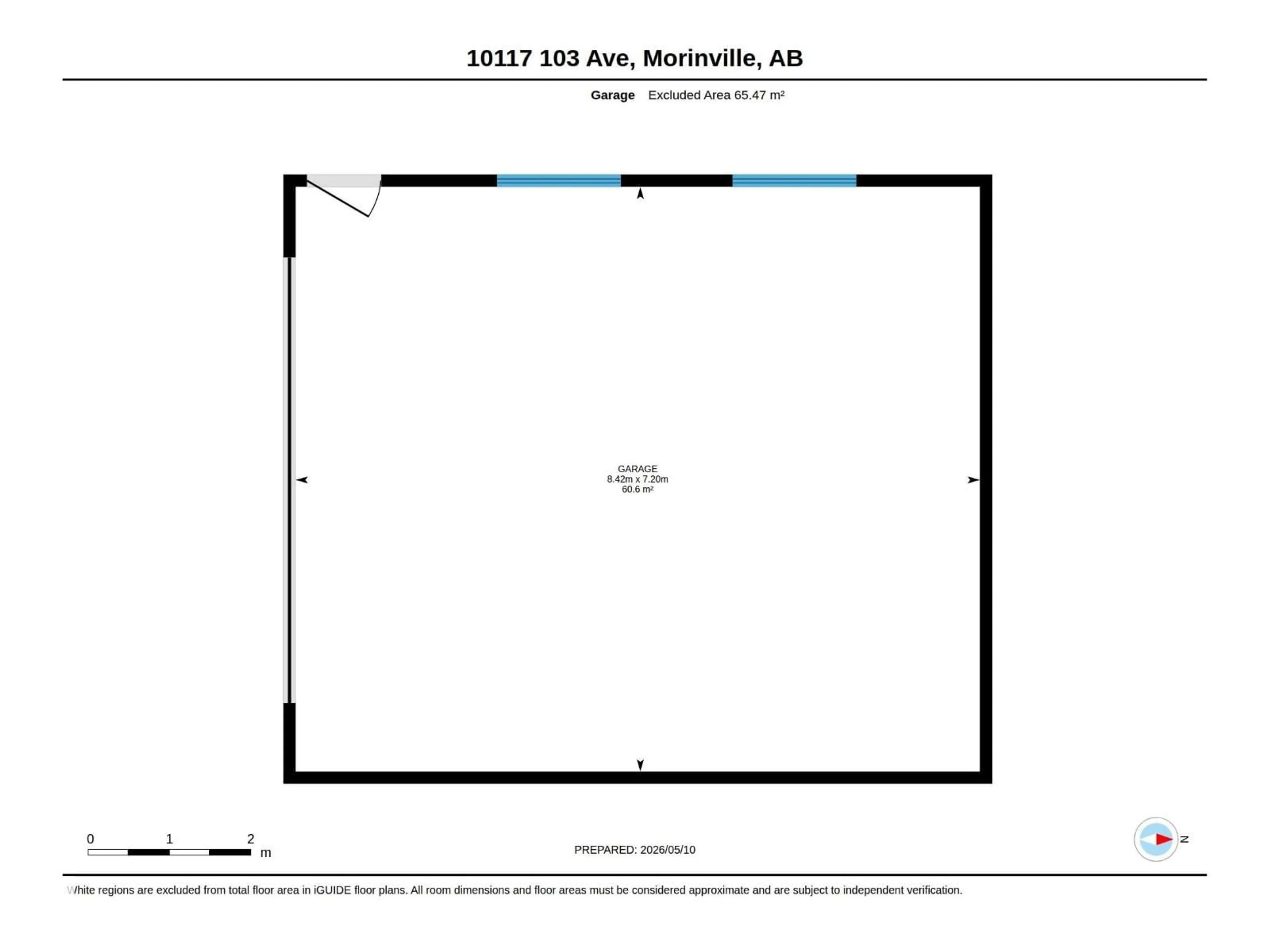 Floor plan for 10117 103 AV, Morinville Alberta T8R1A7