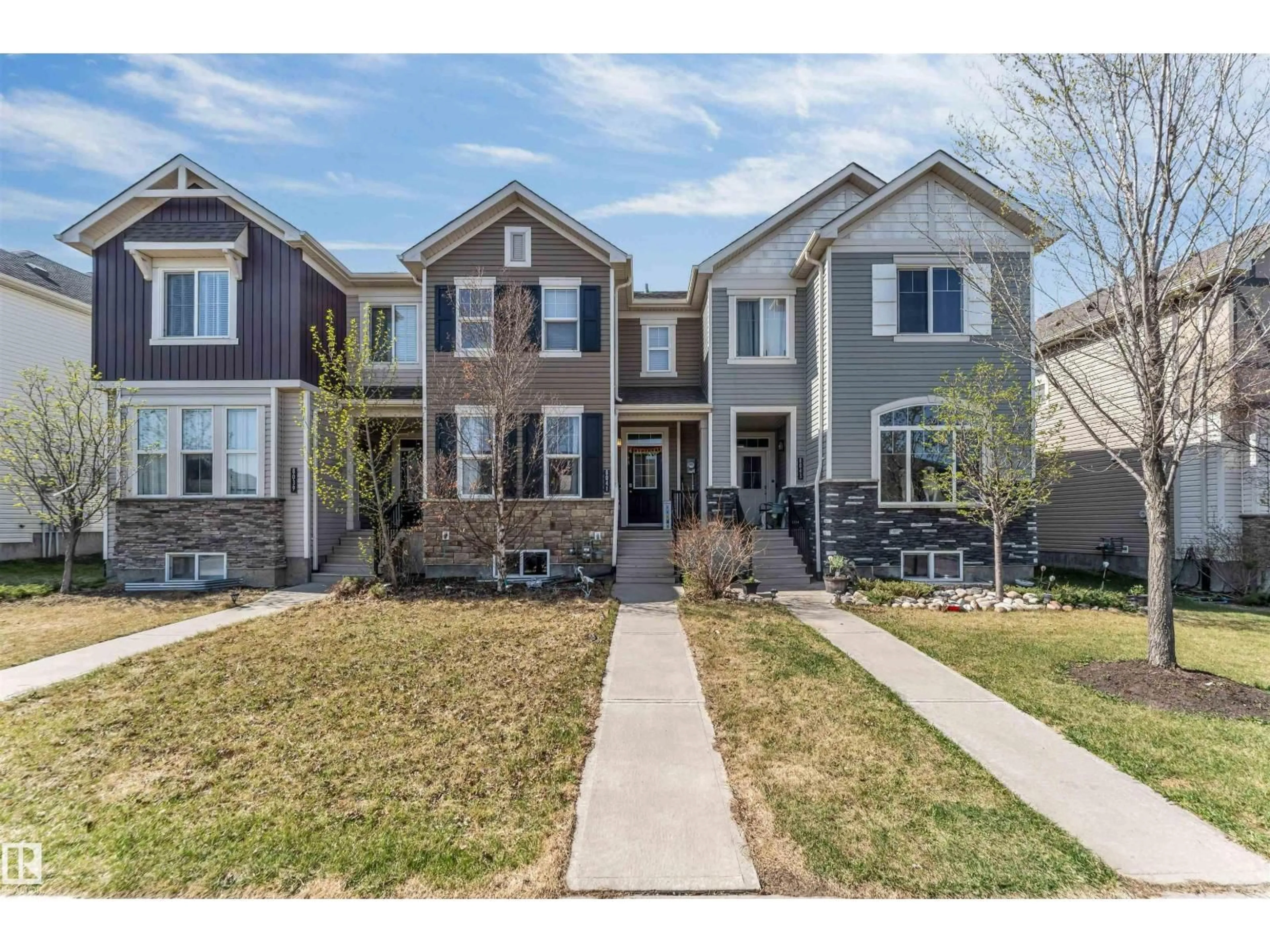 Home with brick exterior material, street for 8041 CHAPPELLE WY, Edmonton Alberta T6W3K8