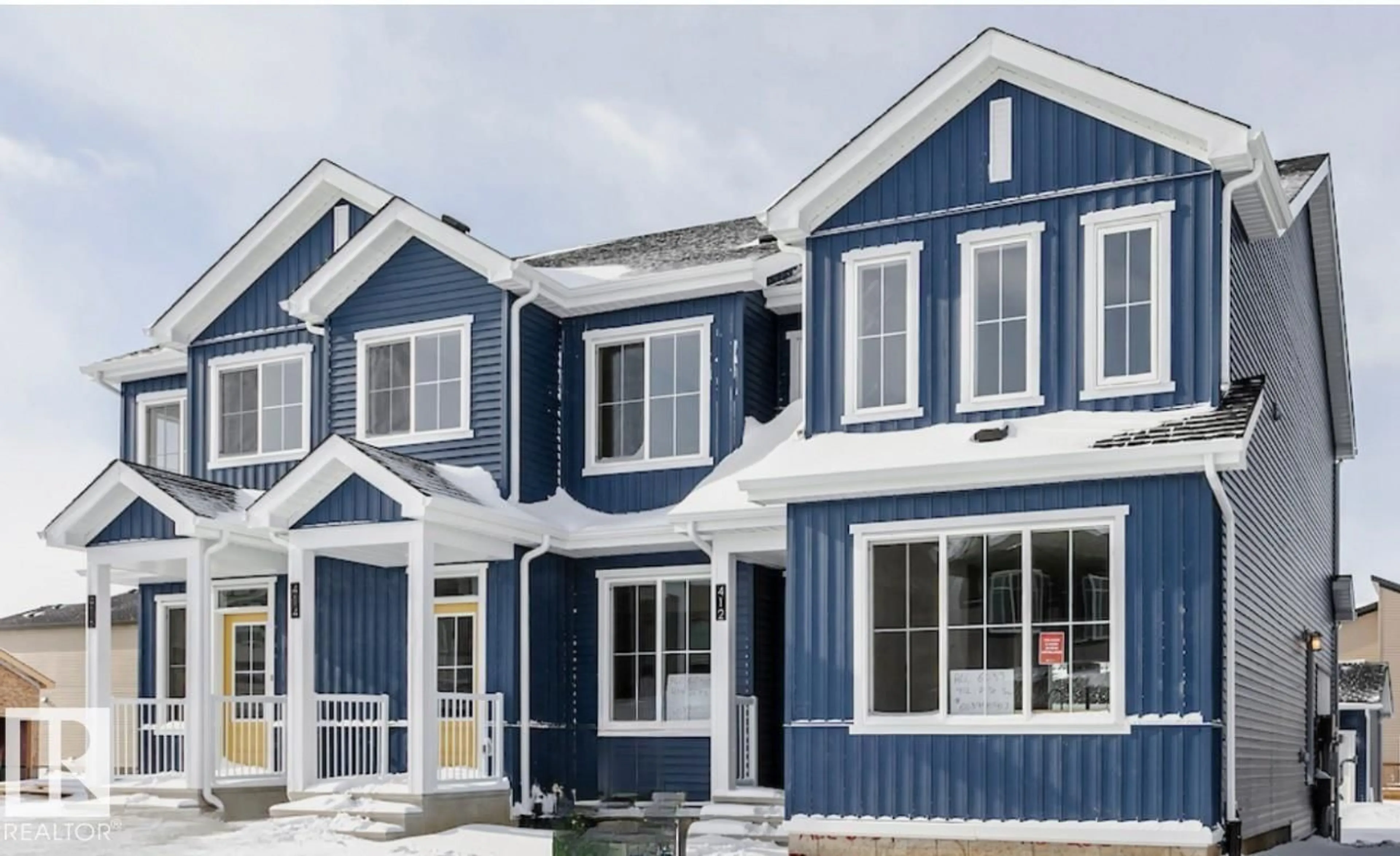 Home with vinyl exterior material, street for SW - 412 26 ST, Edmonton Alberta T6T2J3