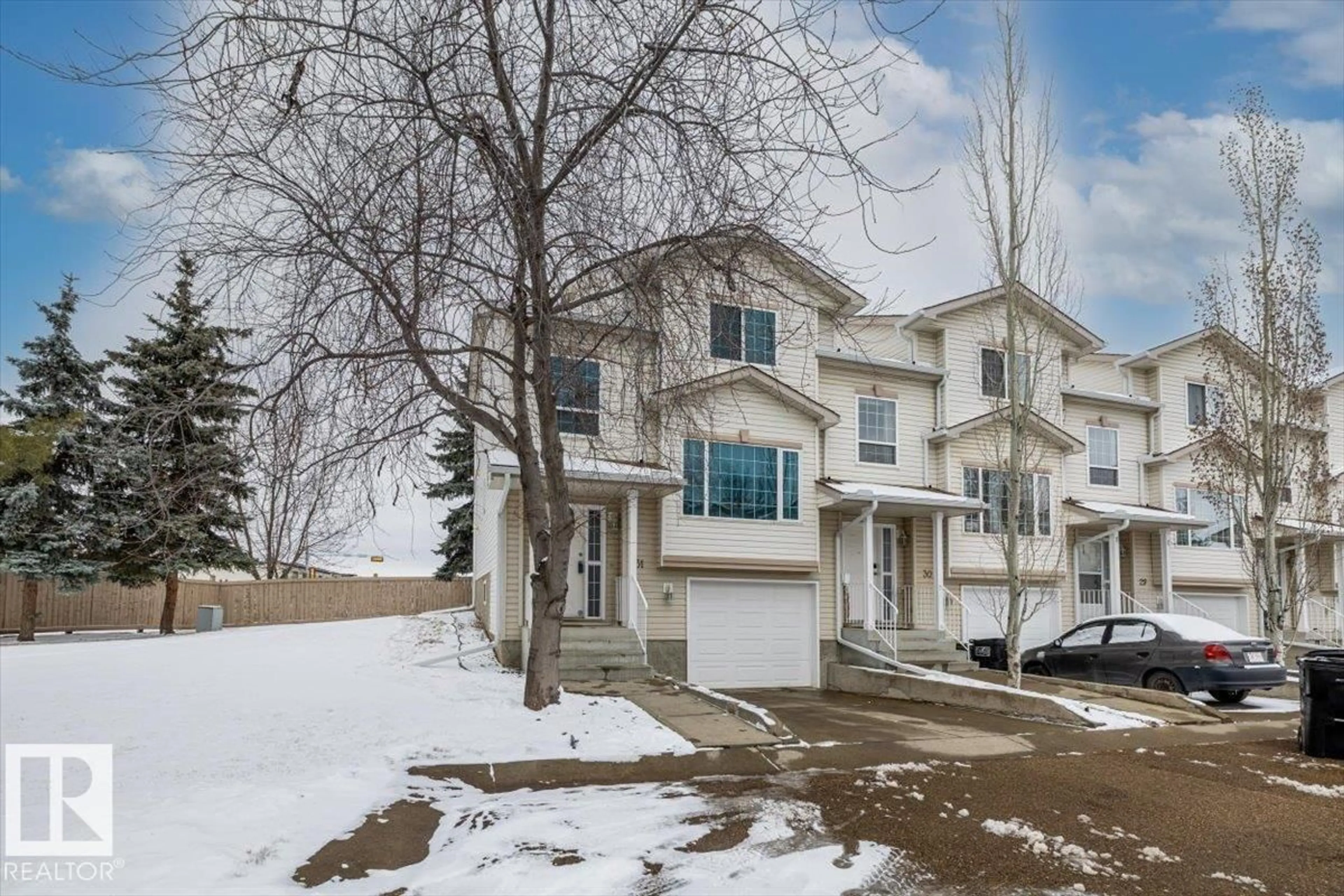 A pic from outside/outdoor area/front of a property/back of a property/a pic from drone, street for #31 - 9935 167 ST, Edmonton Alberta T5P4Y6
