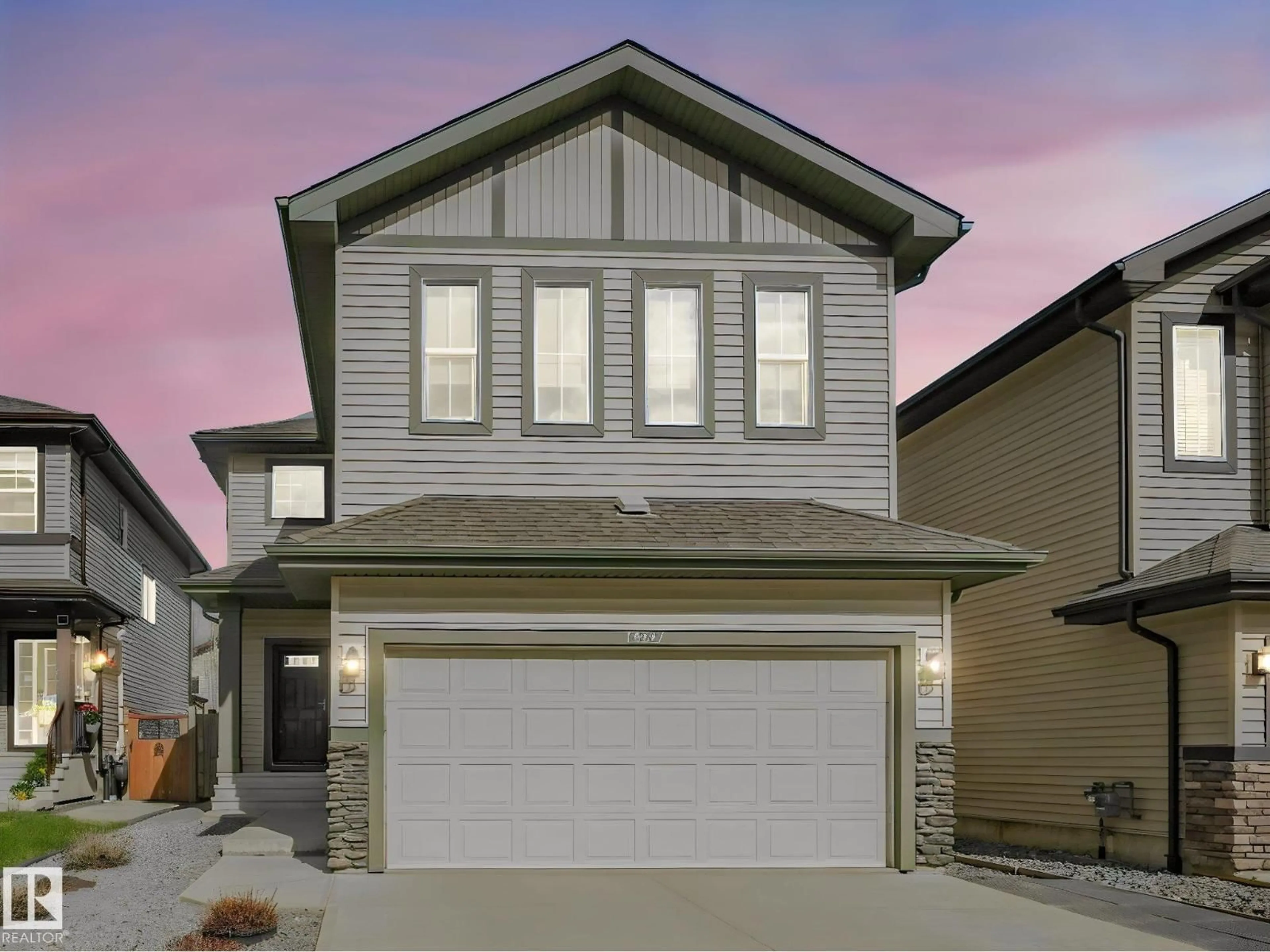 Home with vinyl exterior material, street for NW - 14227 138 ST, Edmonton Alberta T6V0L6