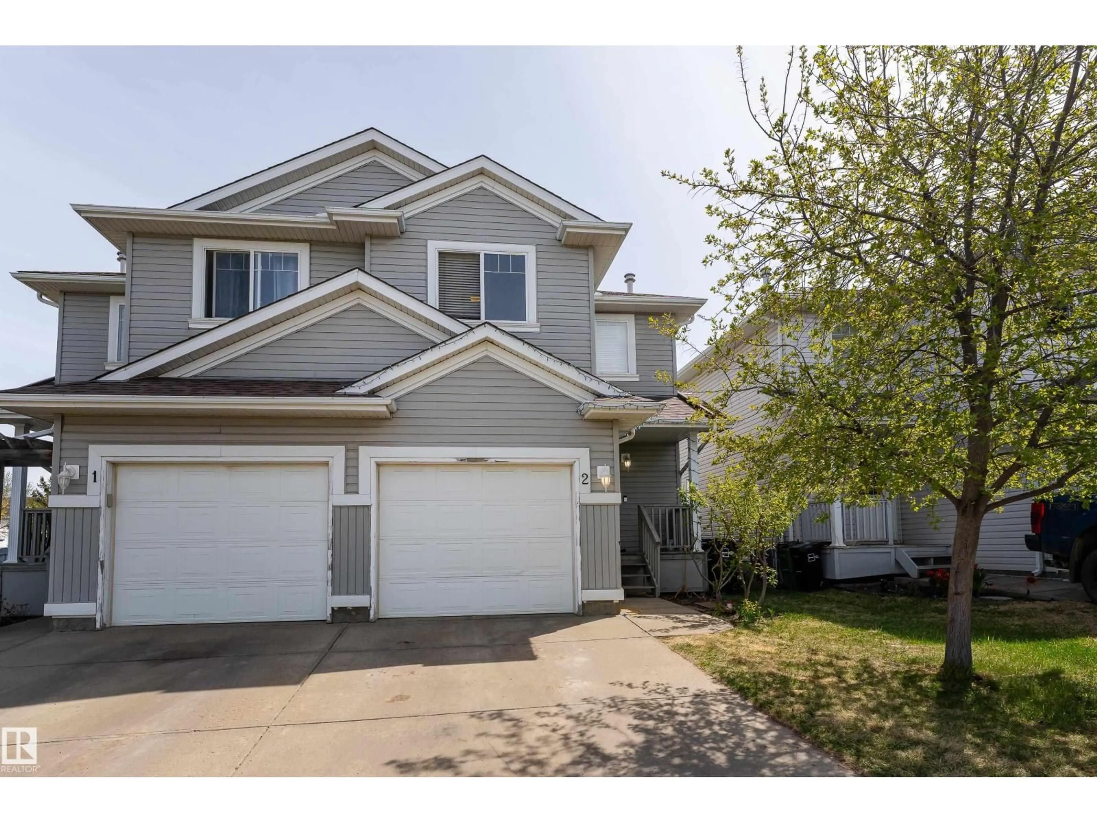Home with vinyl exterior material, street for #2 - 13403 CUMBERLAND RD, Edmonton Alberta T6V1P9