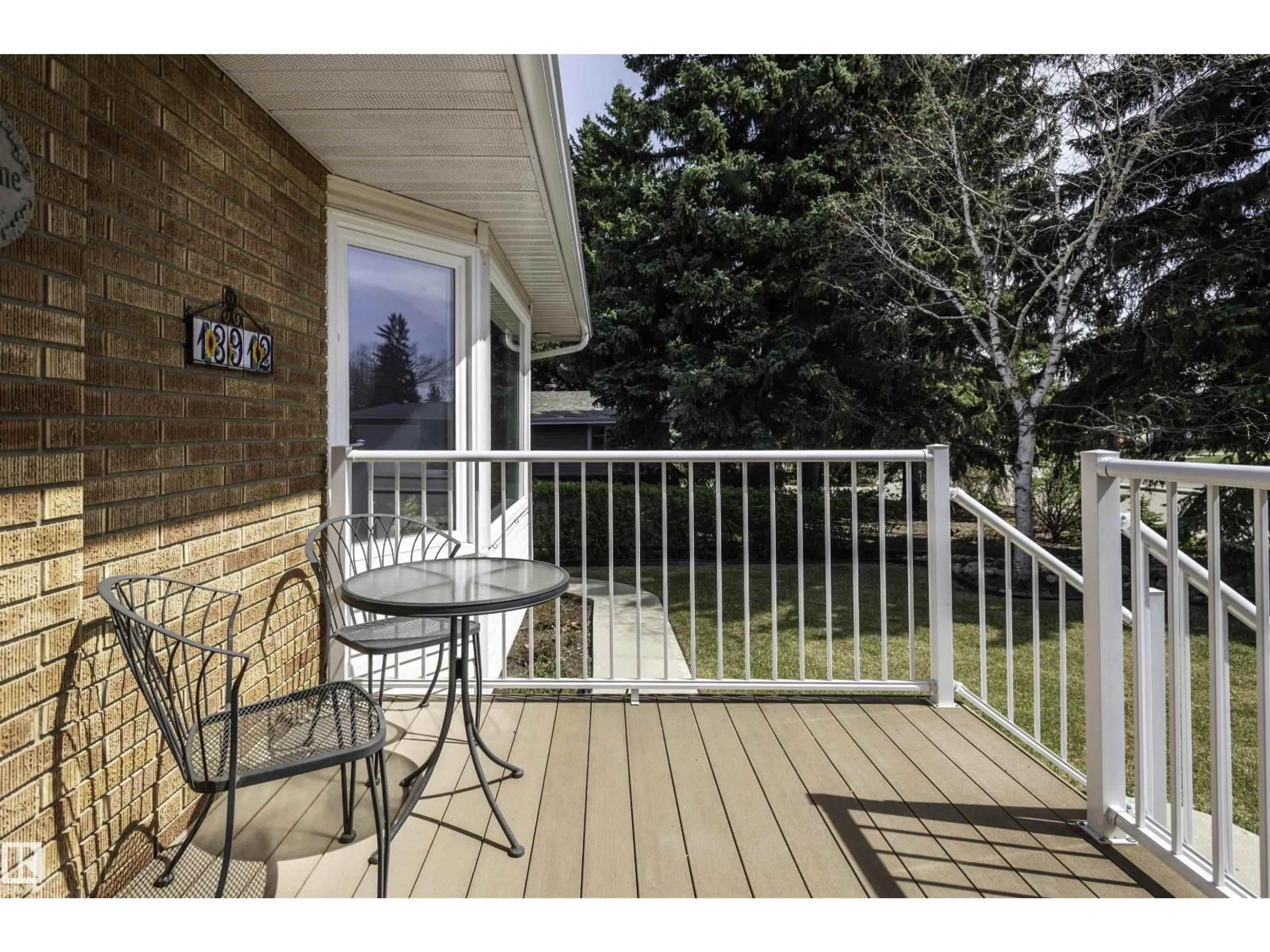 Patio, unknown for 13912 BUENA VISTA RD, Edmonton Alberta T5R5S1