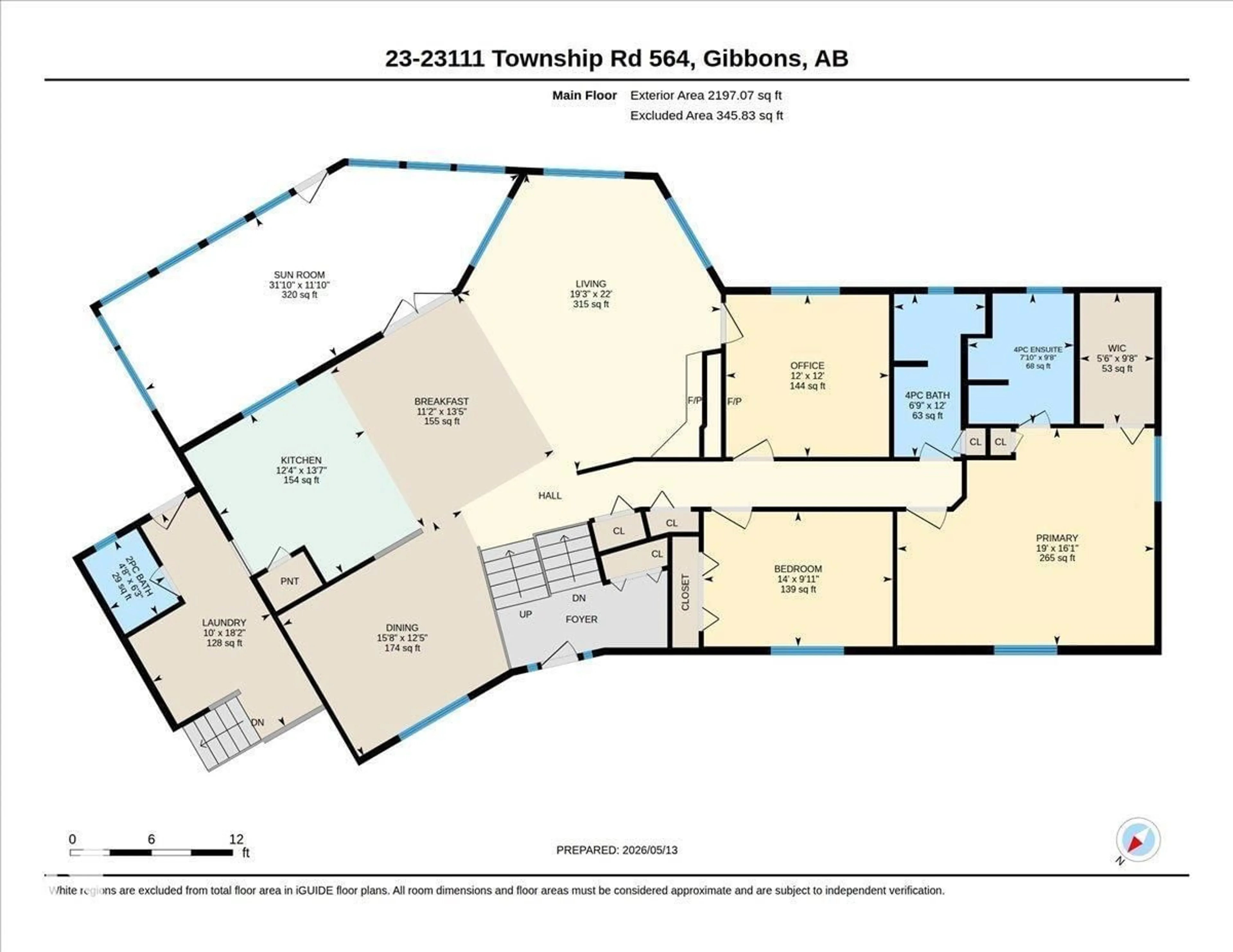 Floor plan for 23 23114A TWP ROAD 564, Rural Sturgeon County Alberta T0A1N0