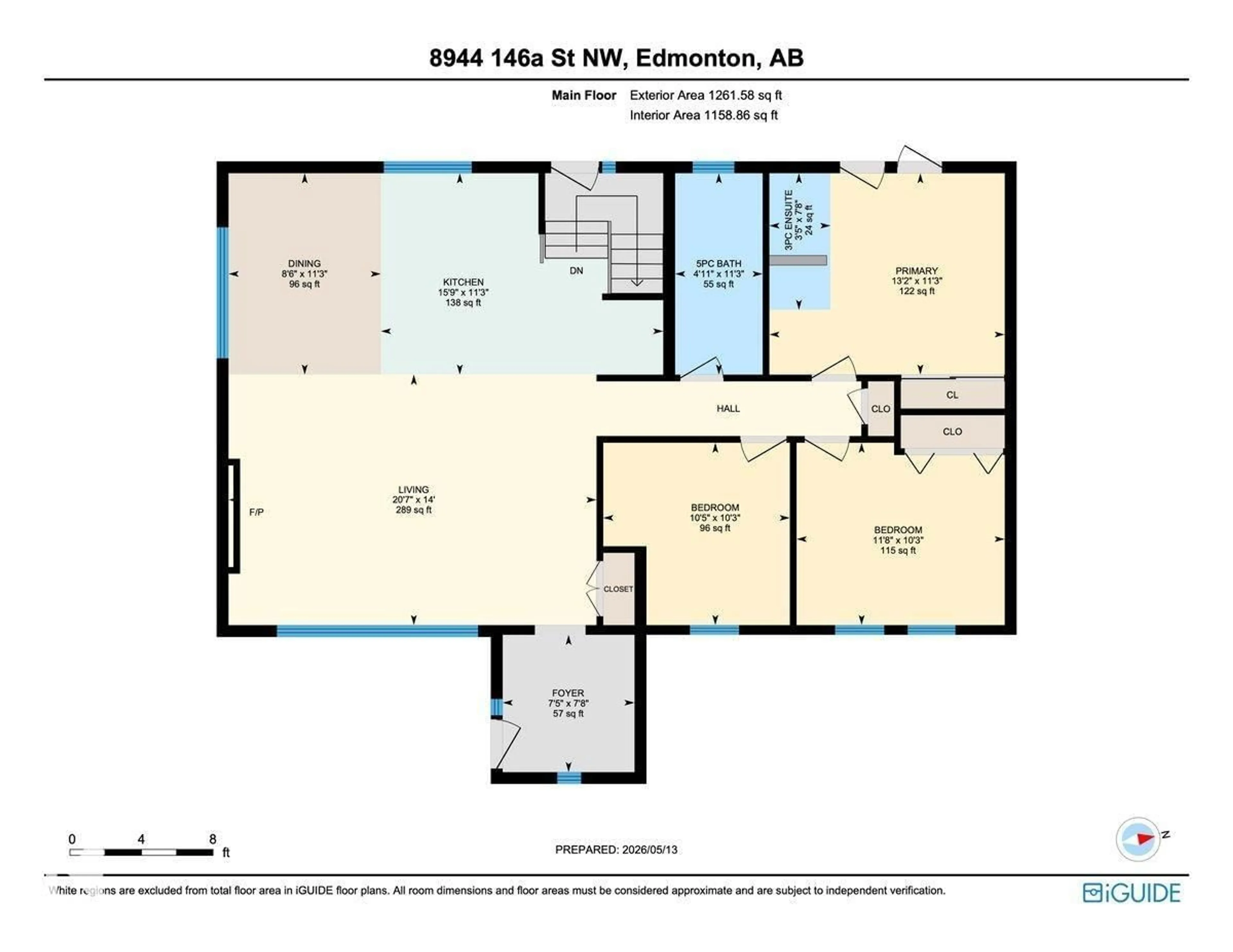 Floor plan for NW - 8944 146A ST, Edmonton Alberta T5R0X1