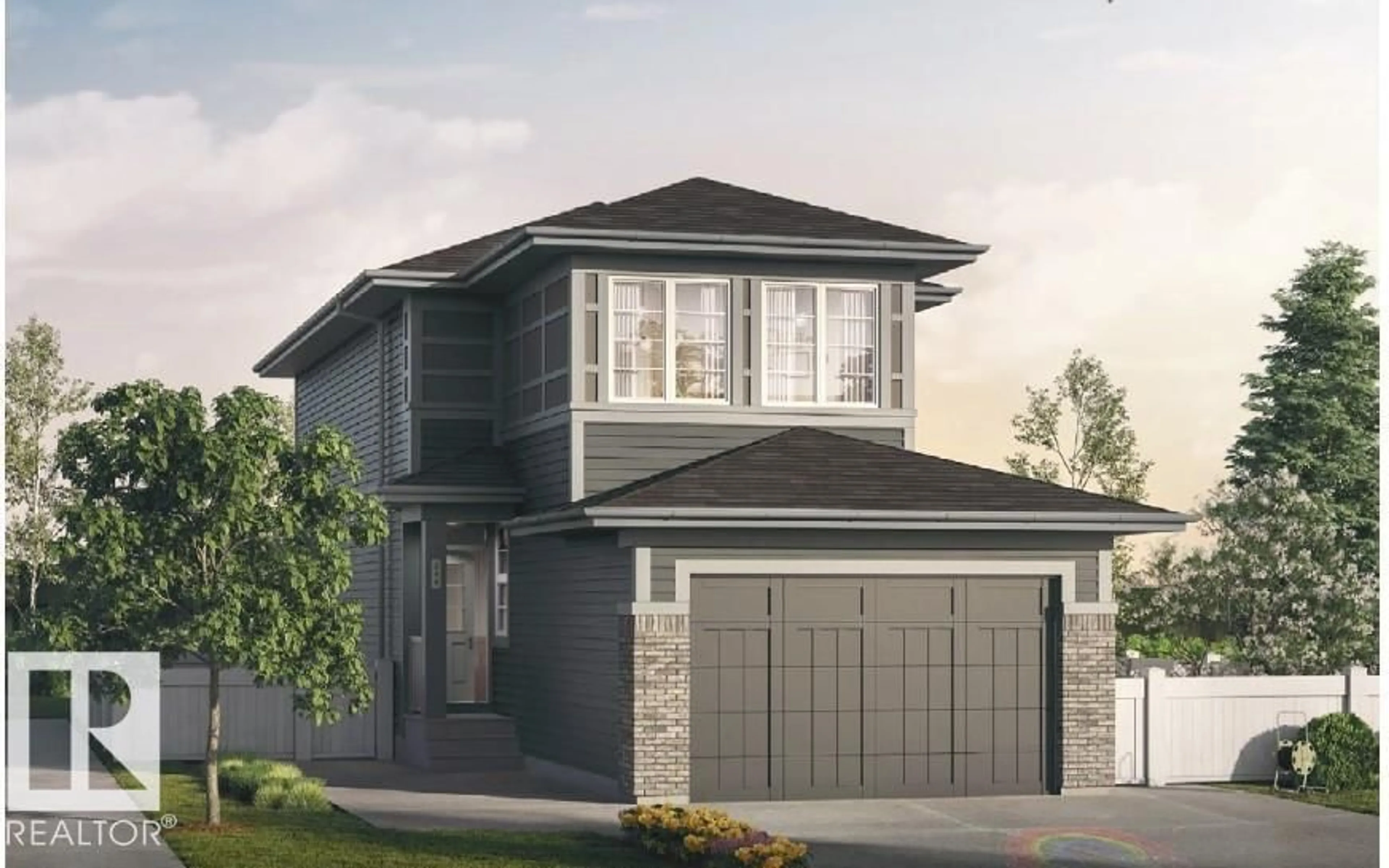 Home with vinyl exterior material, street for 6129 DANSEREAU CR, Beaumont Alberta T4X3E1