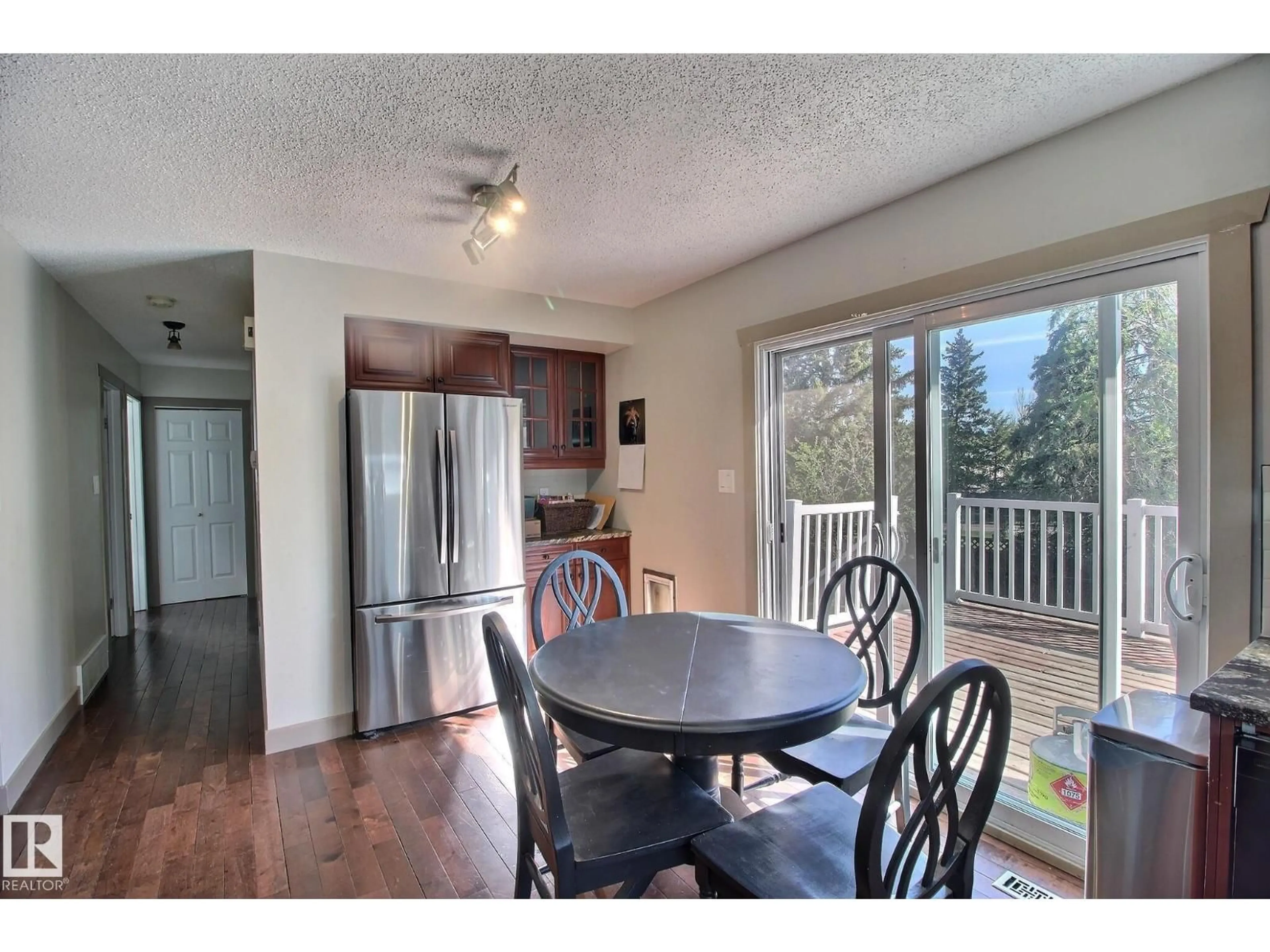 Dining room, wood/laminate floor for 114 WESTBOURNE RD, Spruce Grove Alberta T7X1R6