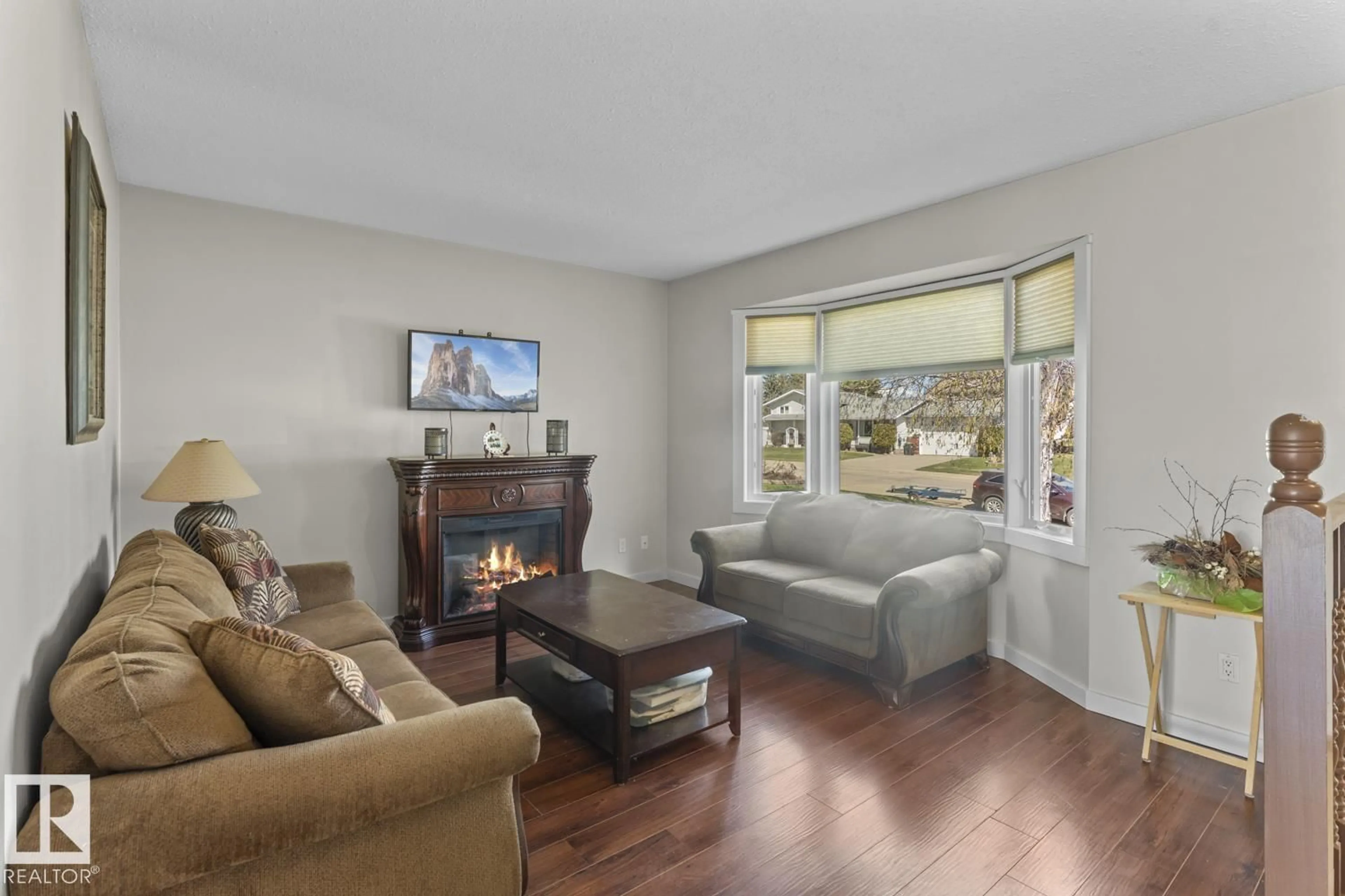 Living room with furniture, unknown for 1938 FOREST DR, Cold Lake Alberta T9M1M1