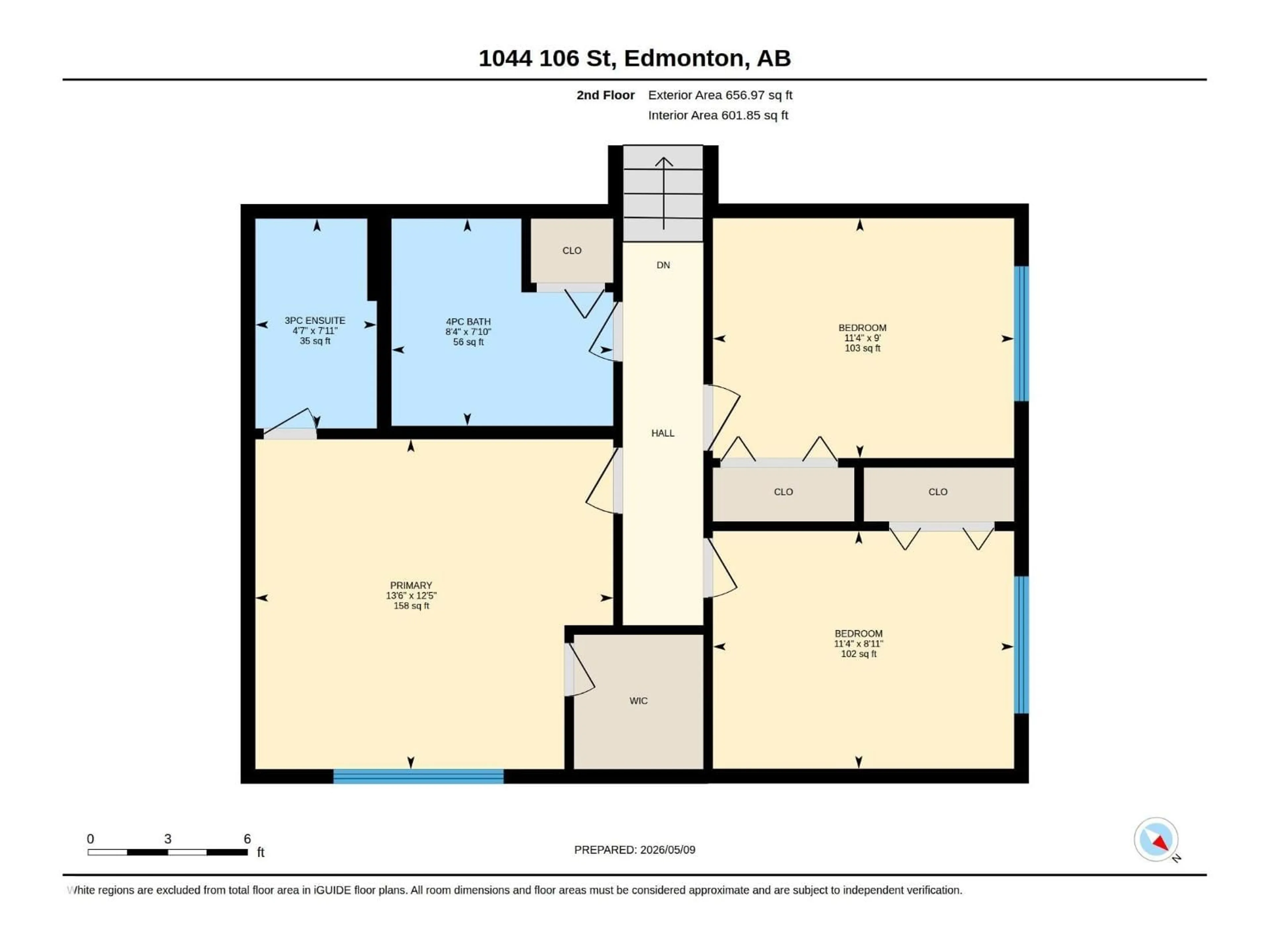 Floor plan for NW - 1044 106 ST, Edmonton Alberta T6J6G8