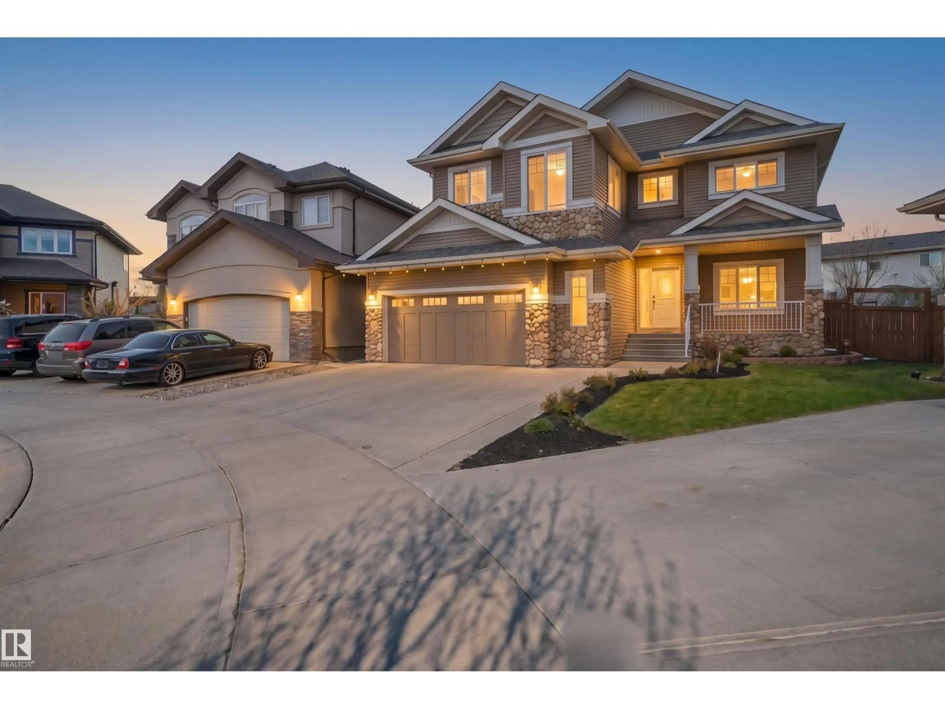 Home with brick exterior material, street for 2256 CAMERON RAVINE CO, Edmonton Alberta T6M0L9