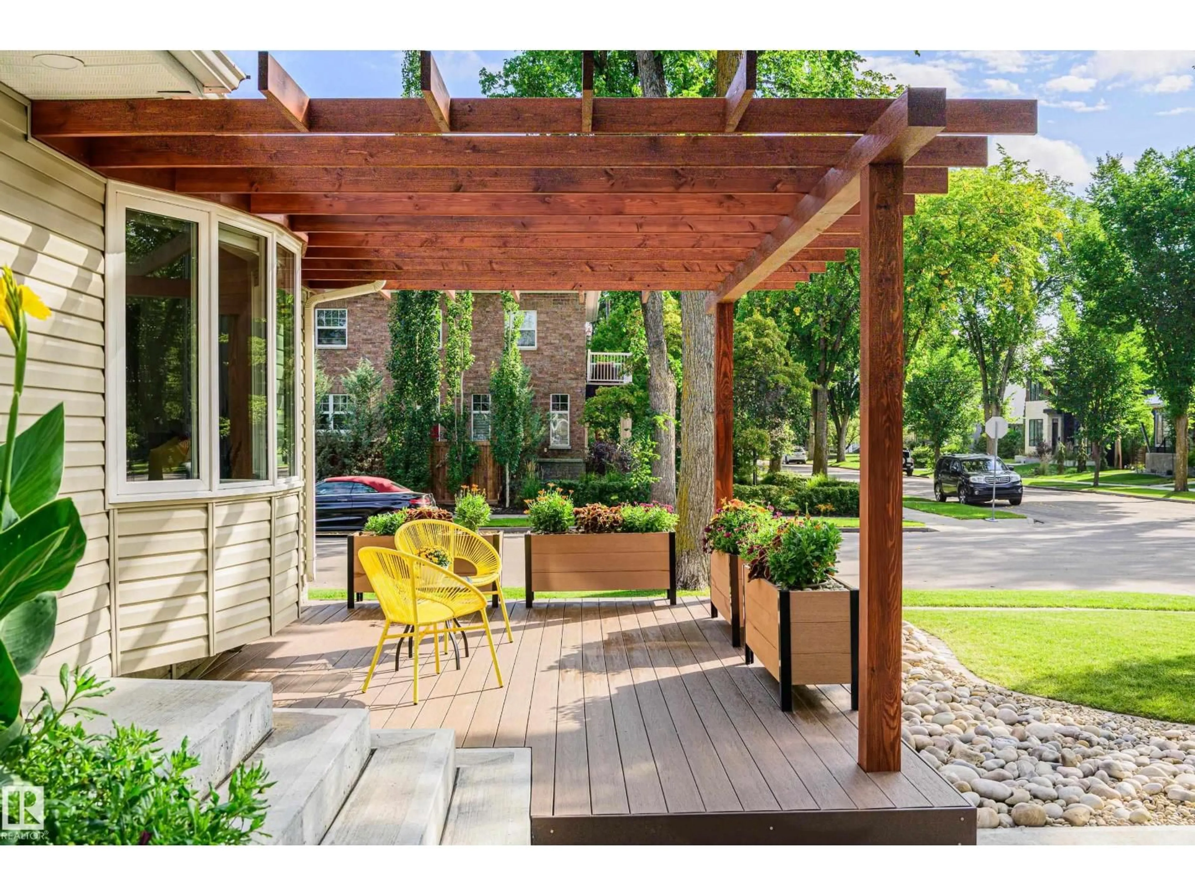 Patio, street for 14604 92A AV, Edmonton Alberta T5R5E6