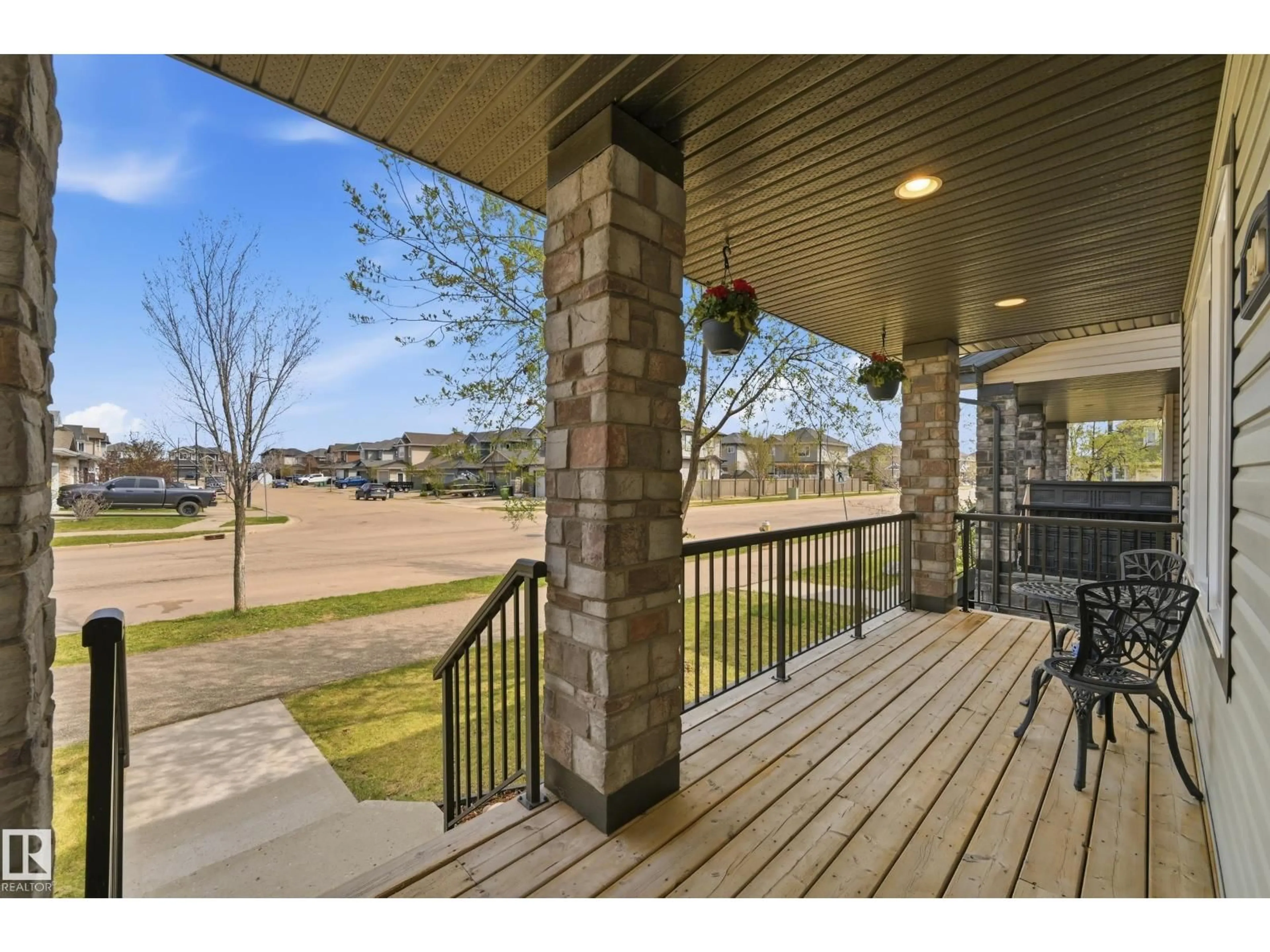 Patio, water/lake/river/ocean view for 140 ALLARD WY, Fort Saskatchewan Alberta T8L0N4