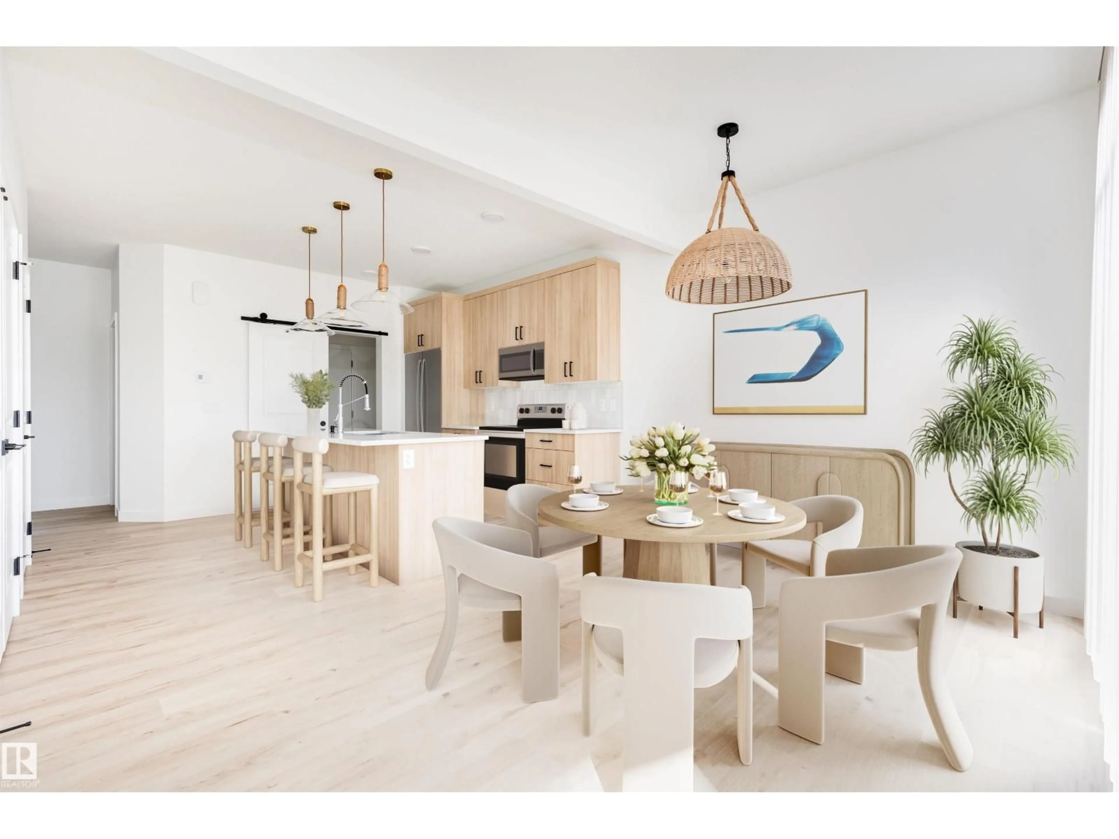 Open concept kitchen, unknown for 18 CHEVAL CL, Sherwood Park Alberta T8H2Z3