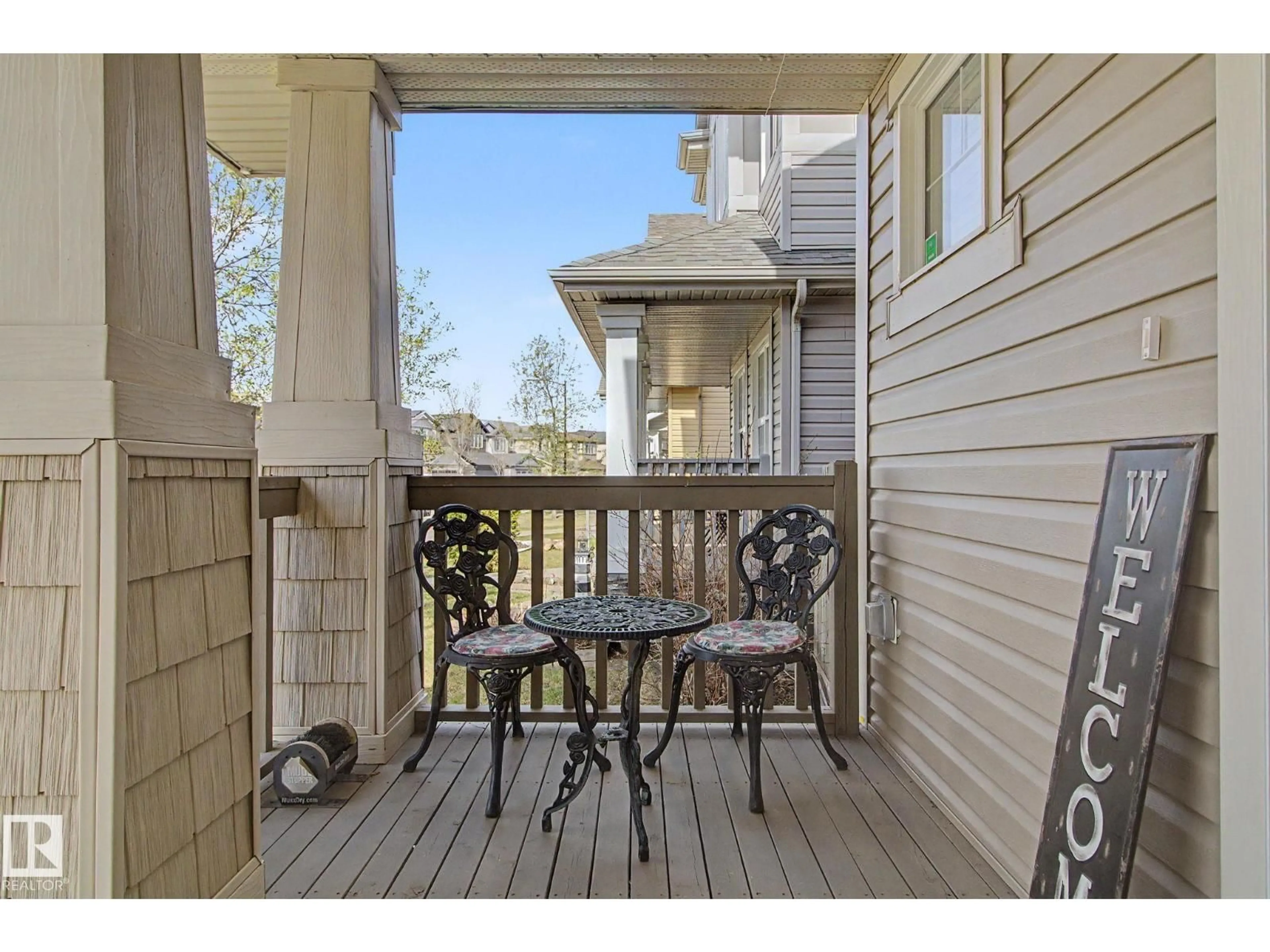 Patio, street for 7363 179 AV, Edmonton Alberta T5Z0M7