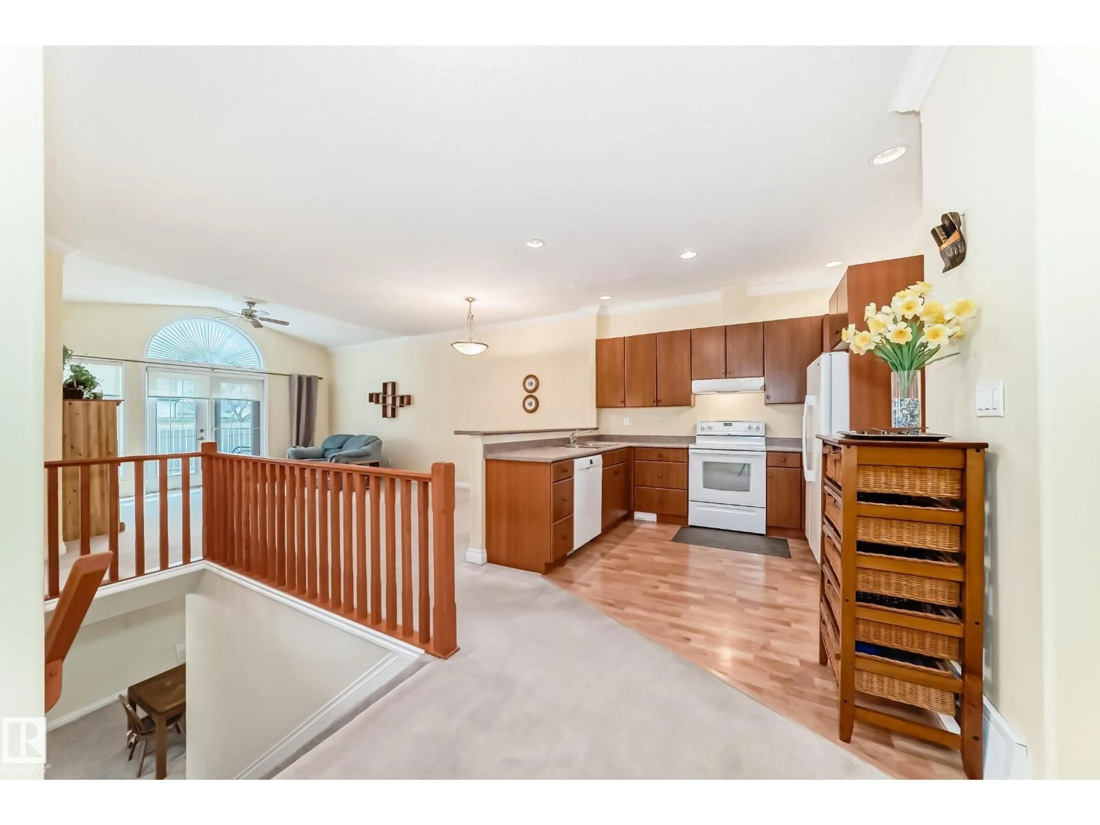 Open concept kitchen, unknown for 40 - 13808 155 AV NW, Edmonton Alberta T6V1T8