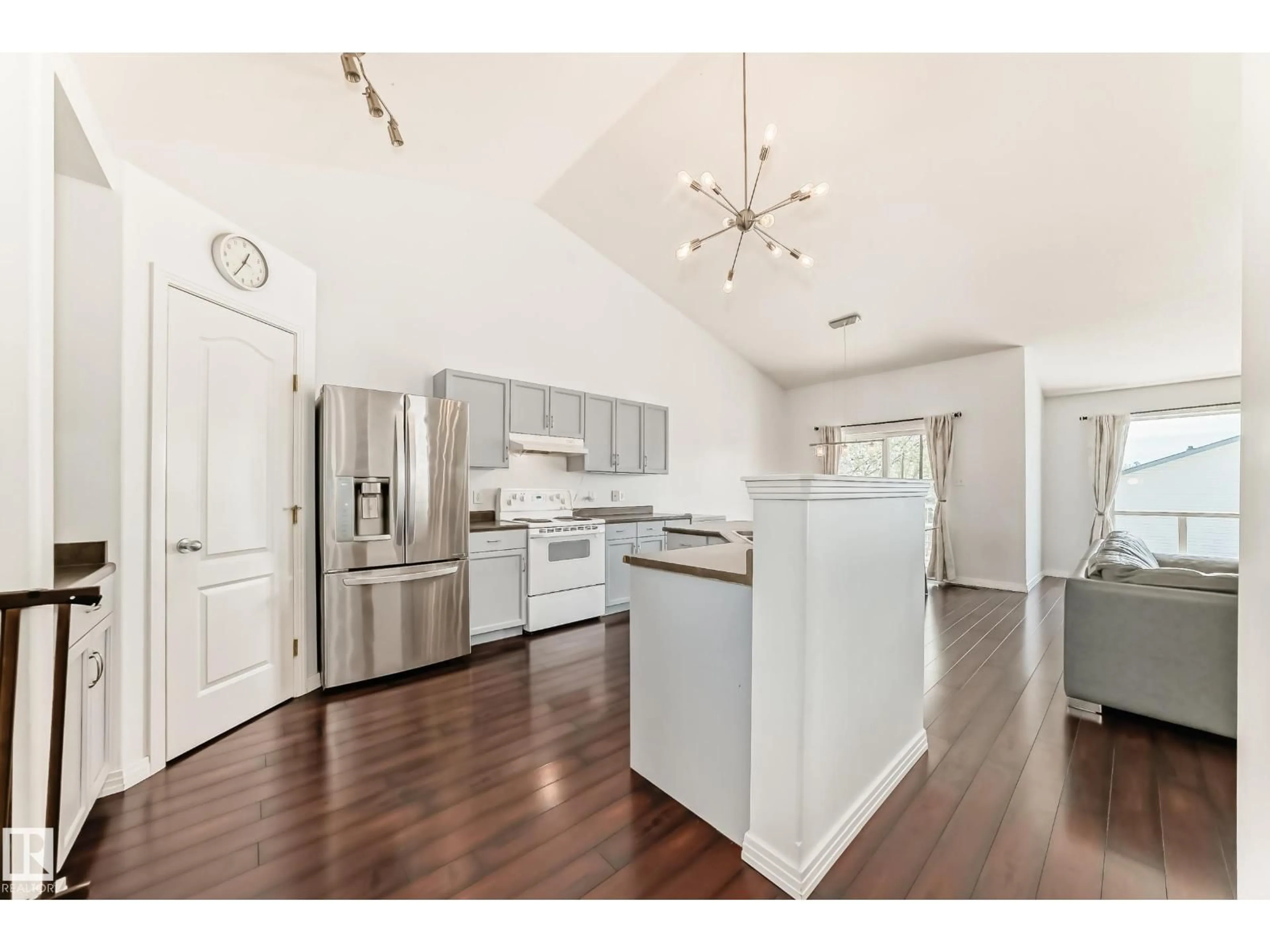 Open concept kitchen, unknown for 4823 147 AV, Edmonton Alberta T5Y2X2