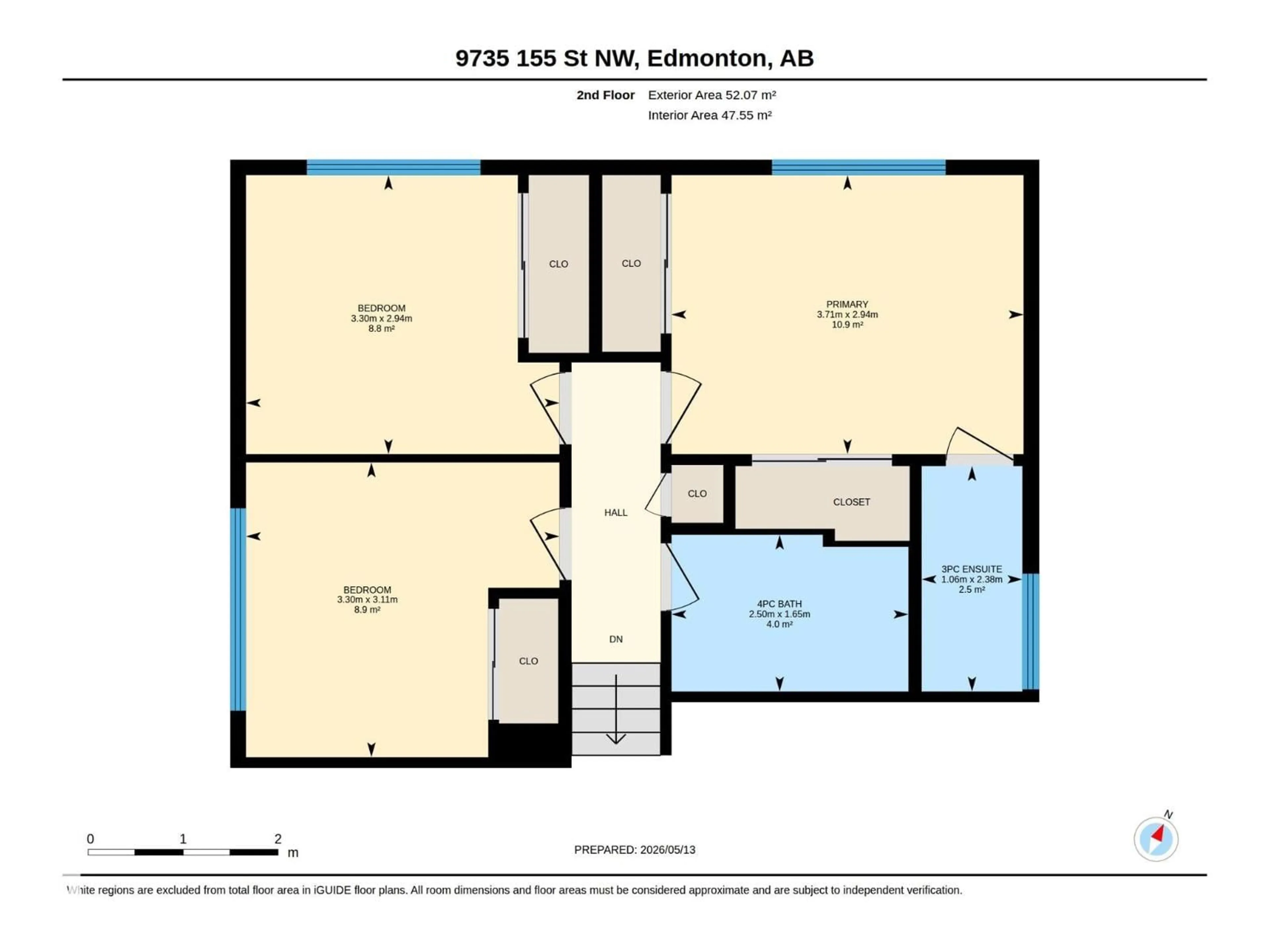 Floor plan for NW - 9735 155 ST, Edmonton Alberta T5P2K8