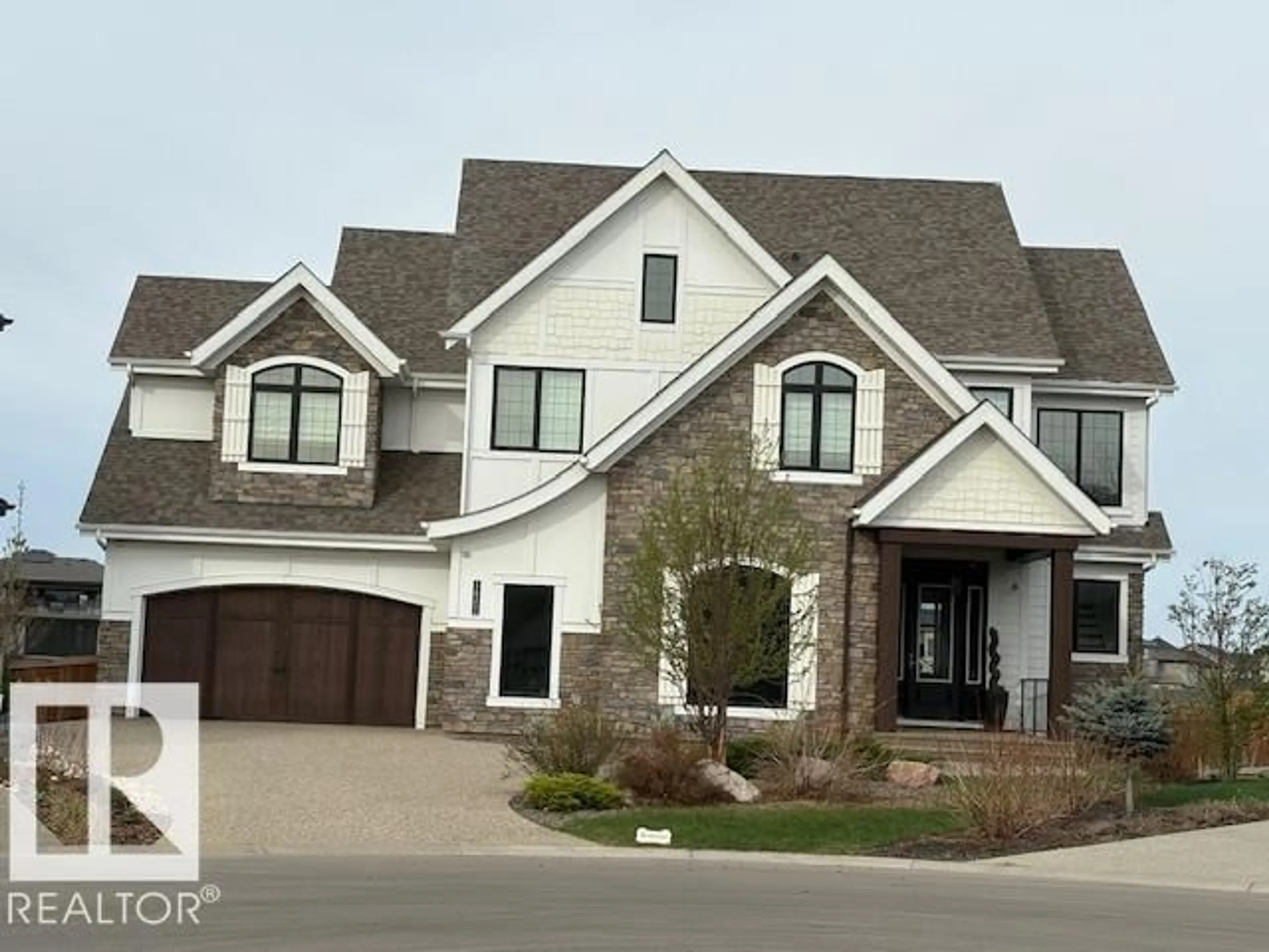 Home with brick exterior material, street for 5621 CAUTLEY CV, Edmonton Alberta T6W4P7