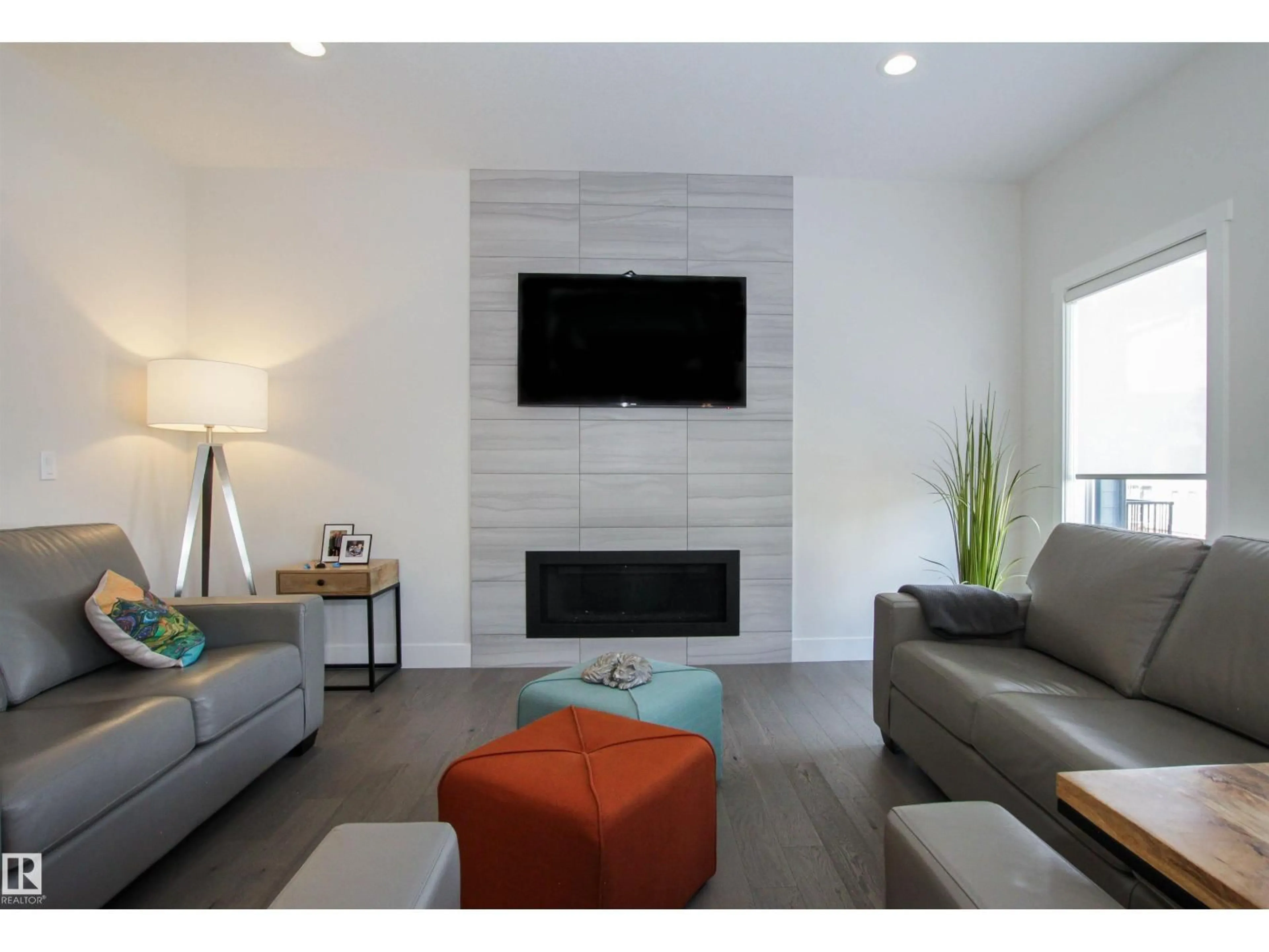 Living room with furniture, unknown for 48 AMESBURY WD, Sherwood Park Alberta T8B0B5