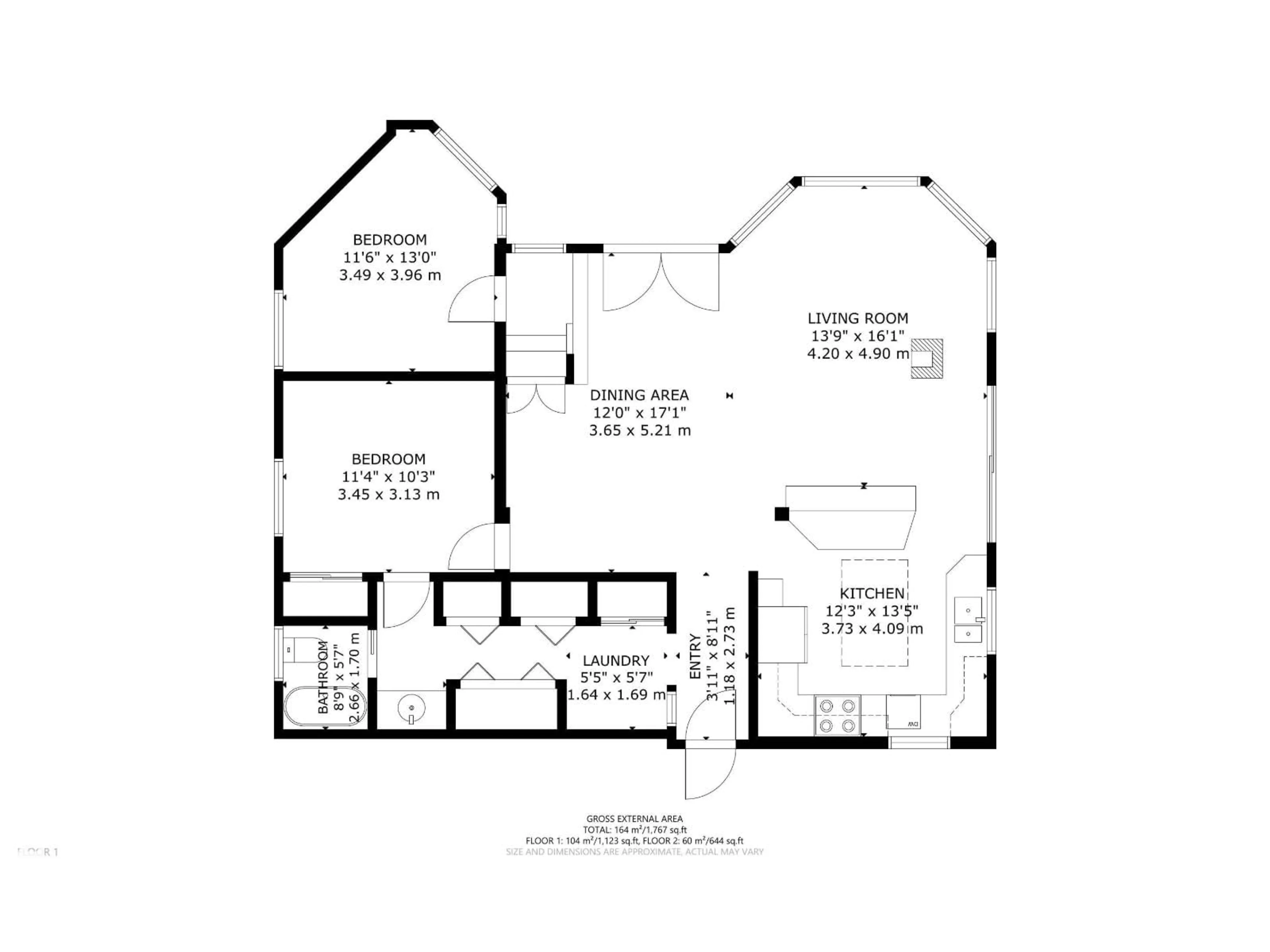 Floor plan for 9 RGE ROAD 53, Rural Parkland County Alberta T0E2B0