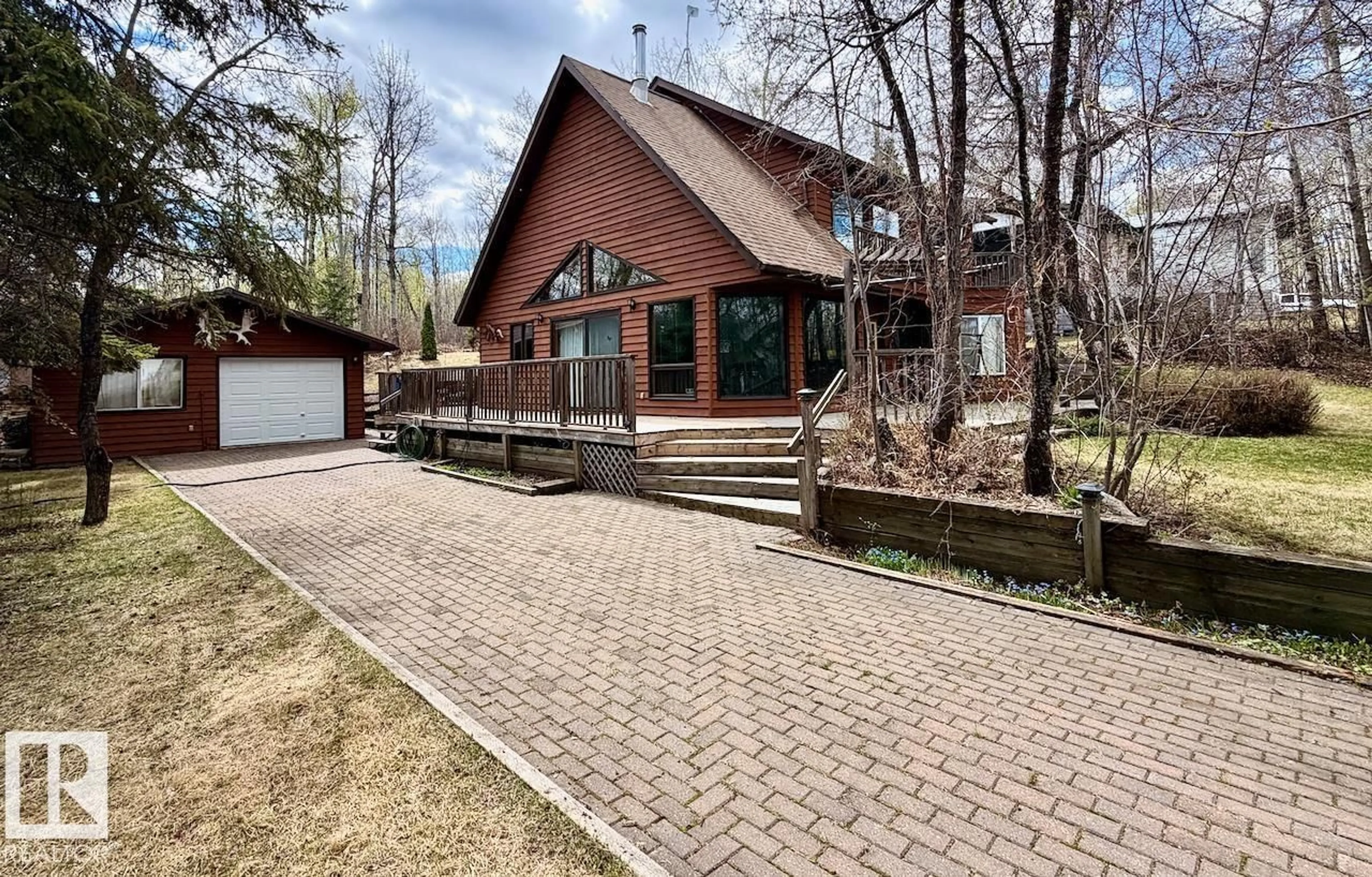 Home with brick exterior material, unknown for 9 RGE ROAD 53, Rural Parkland County Alberta T0E2B0