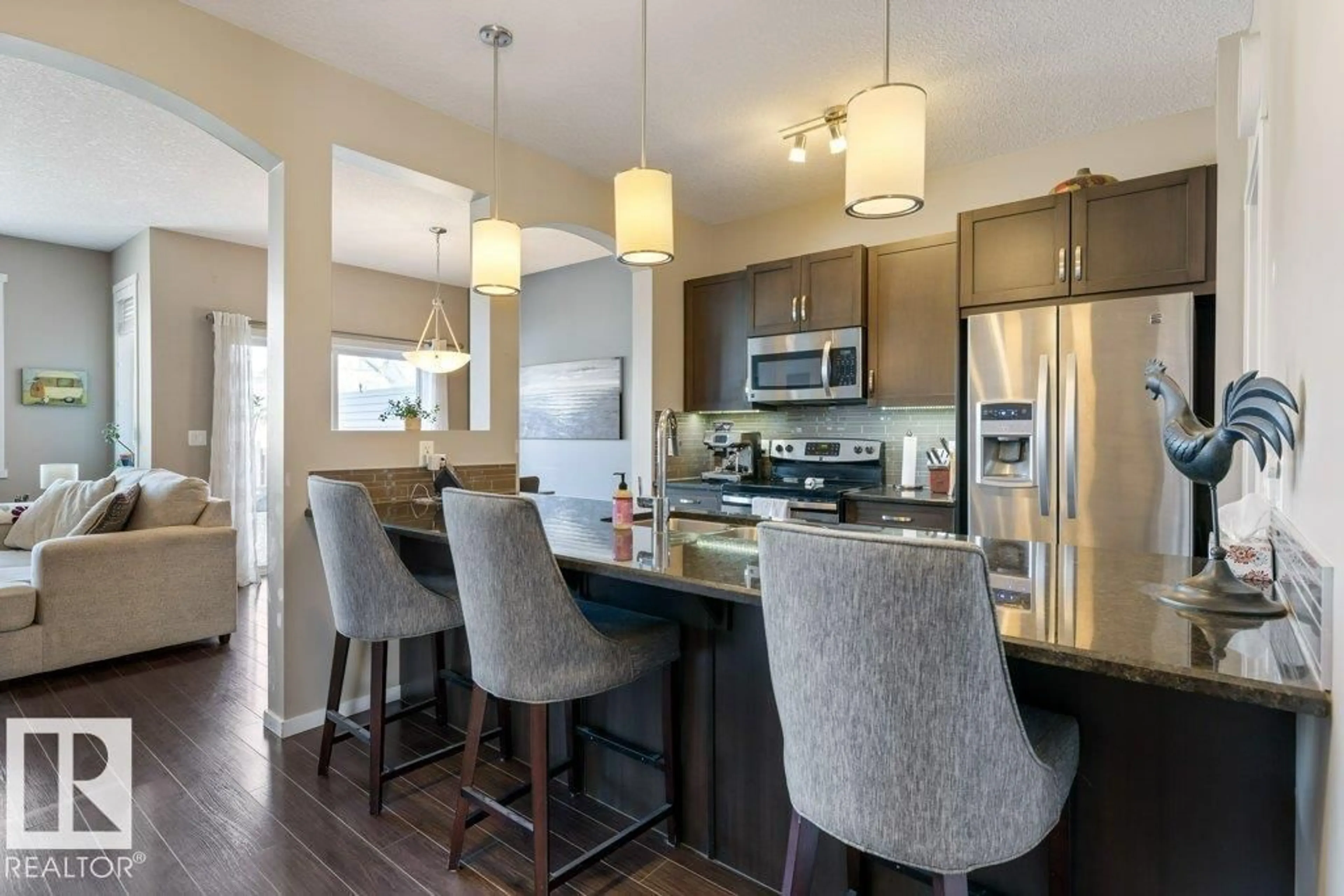 Open concept kitchen, unknown for 13109 205 ST, Edmonton Alberta T5S0J2