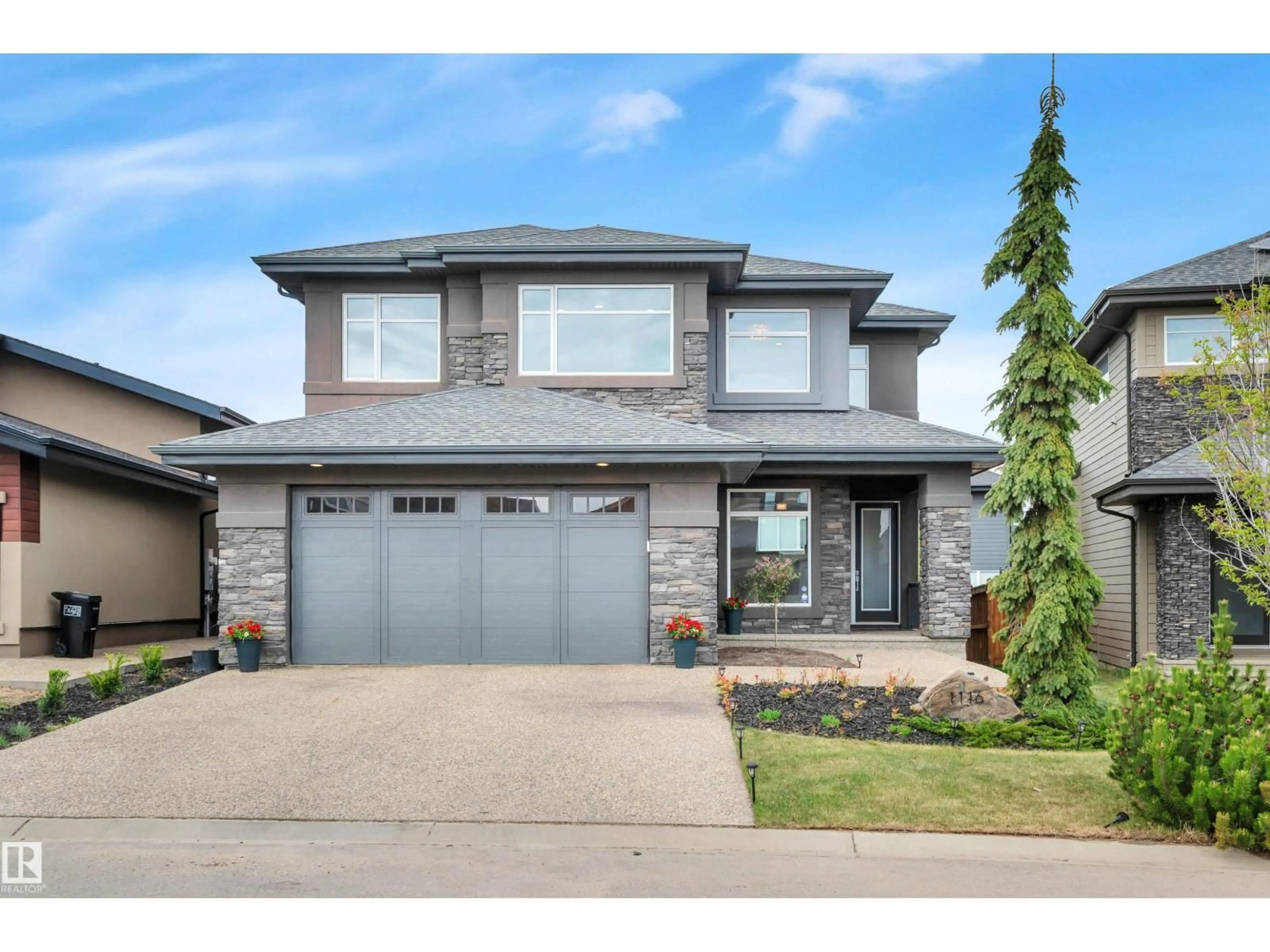 Home with brick exterior material, street for 1116 HAINSTOCK GREEN SW, Edmonton Alberta T6W2T8