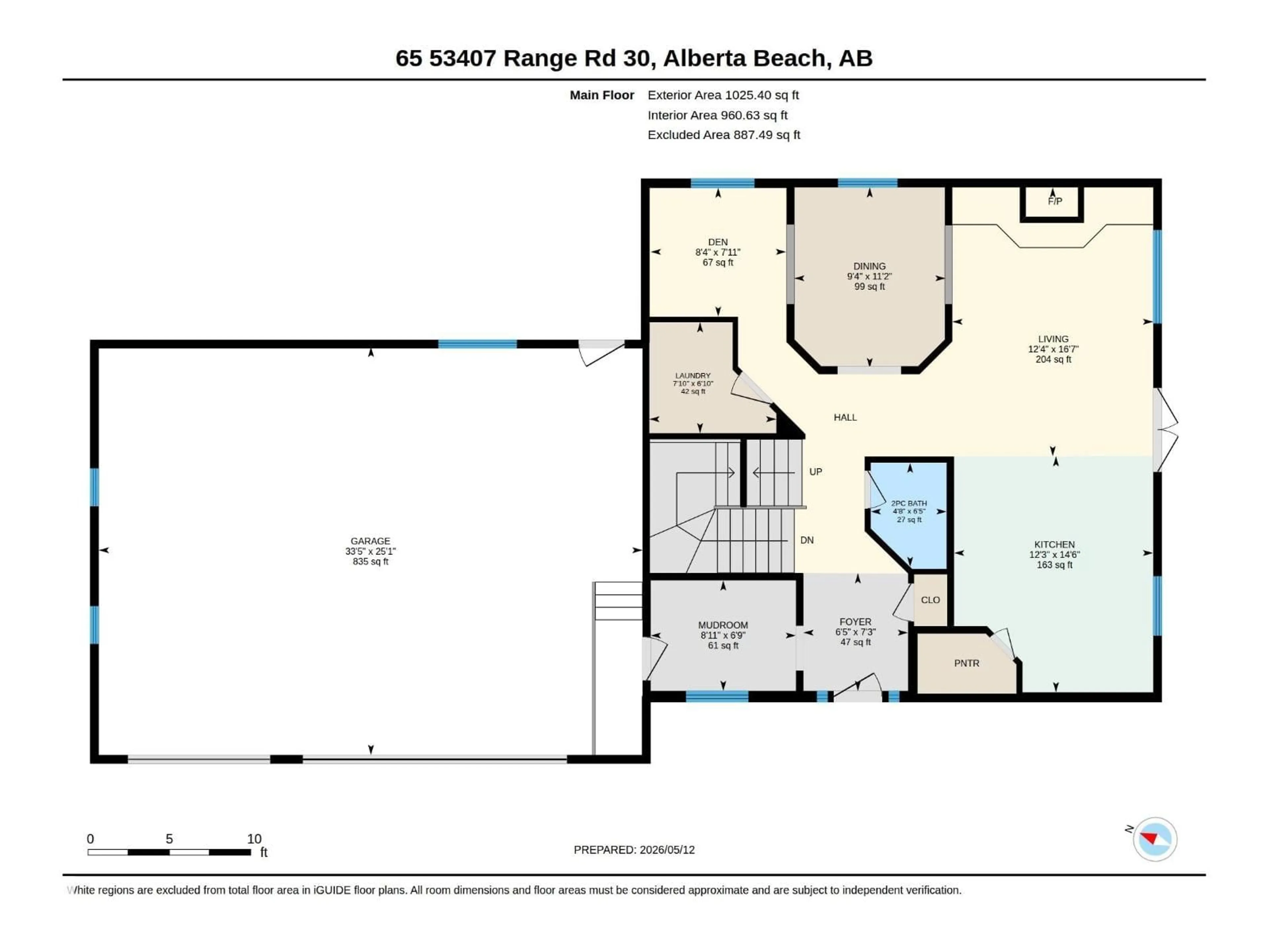 Floor plan for 53407 - 65 RGE ROAD 30, Rural Parkland County Alberta T7Y0E4